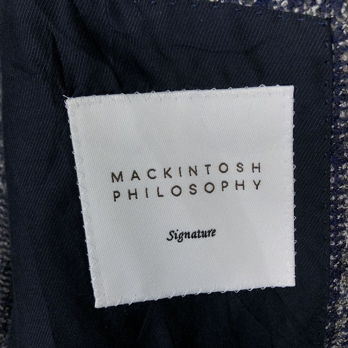 Japanese Brand 🔥Vintage Wool Jacket Mackintosh Philosophy Tartan Design Size US M / EU 48-50 / 2 - 17 Thumbnail