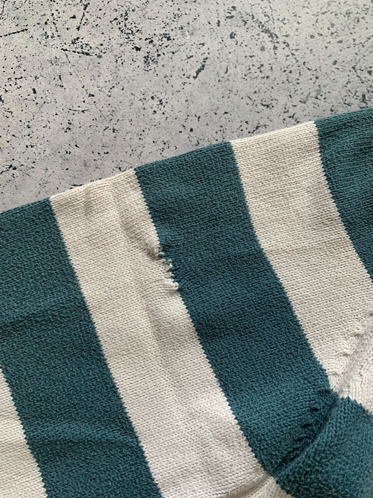 Lacoste × Vintage Vintage Lacoste V-neck Striped Sweaters Knitwear Y2K USA Size US L / EU 52-54 / 3 - 7 Thumbnail