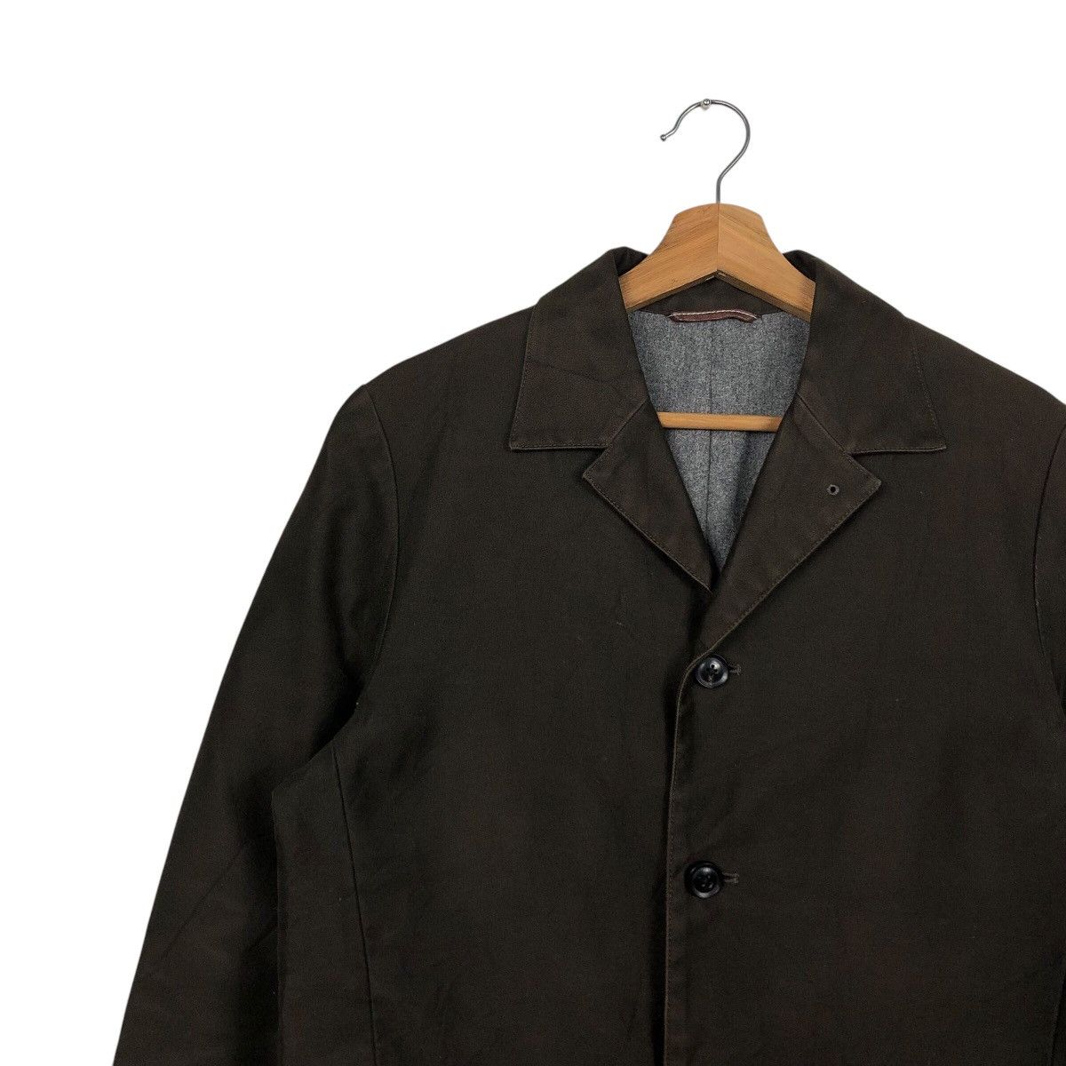 45rpm 📌Vintage Chore Worker Jacket Blue Work Japan Size US M / EU 48-50 / 2 - 8 Thumbnail