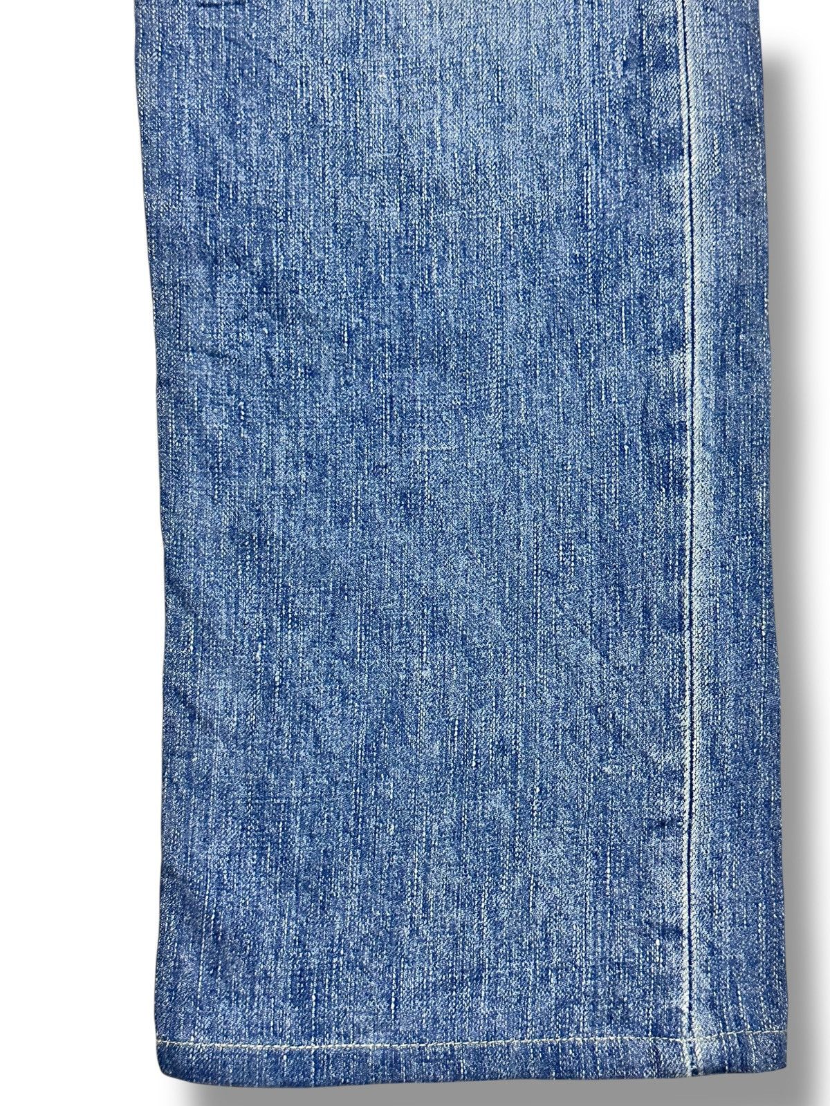 Edwin Edwin 502R Vintage 90's Distressed Baggy Loose & Faded Wash Size US 33 - 11 Thumbnail
