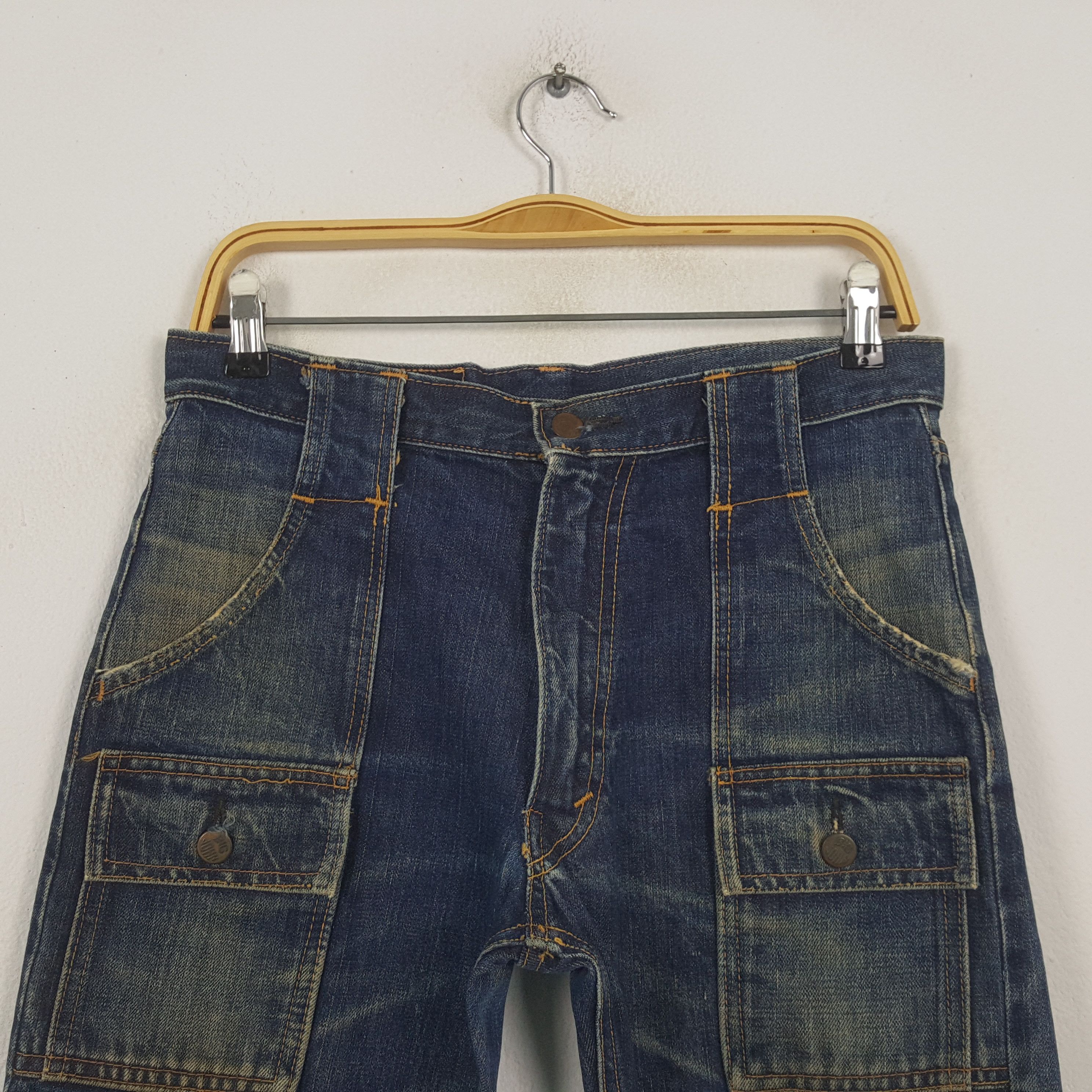 Big John Vintage Big John American Brand Denim Jeans RR17 Size US 31 - 2 Thumbnail