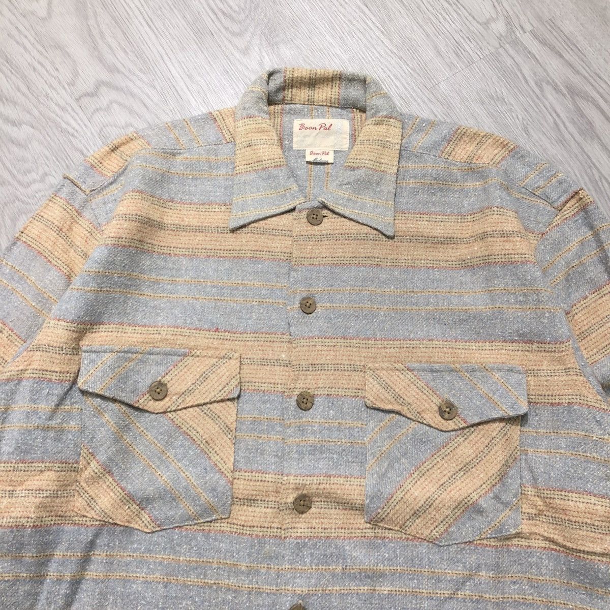 Sugar Cane 2000s Boon Pal Double Pocket Japanese Shirt Kapital Style Size US XL / EU 56 / 4 - 4 Thumbnail