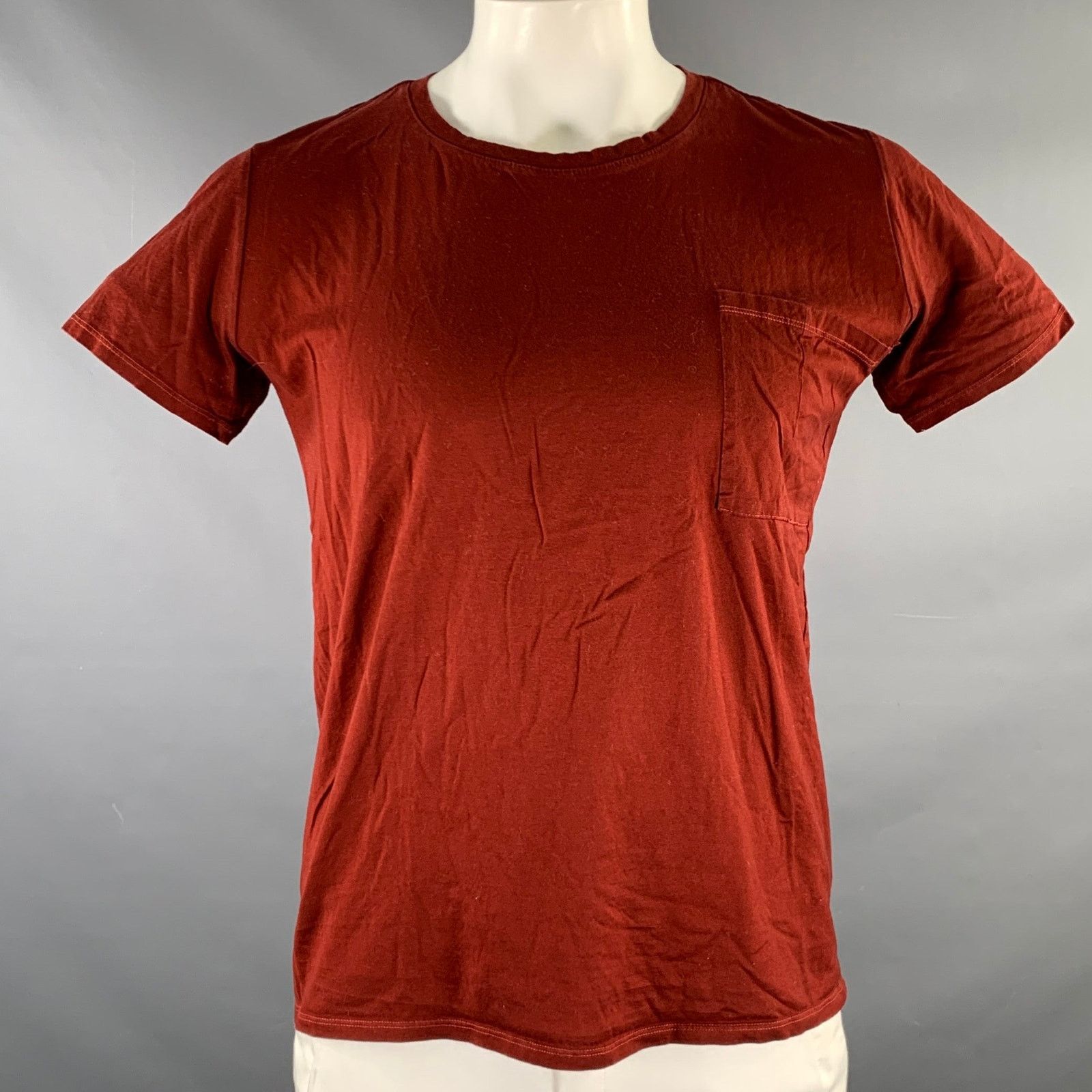Nice Collective NICE COLLECTIVE Size XL Red Cotton Classic T-shirt Size US XL / EU 56 / 4 - 1 Thumbnail