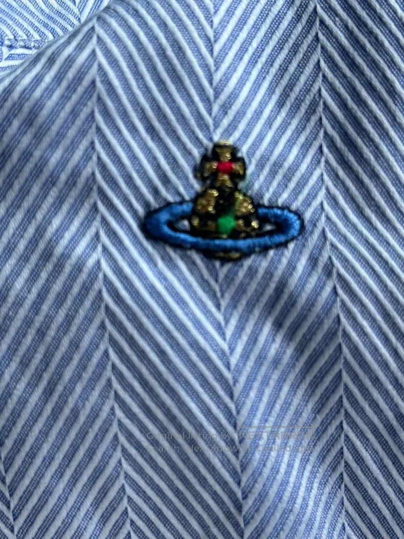 Vivienne Westwood Vivienne Westwood Rare Vintage Gold Label Pointed Collar P Size XS / US 0-2 / IT 36-38 - 6 Thumbnail