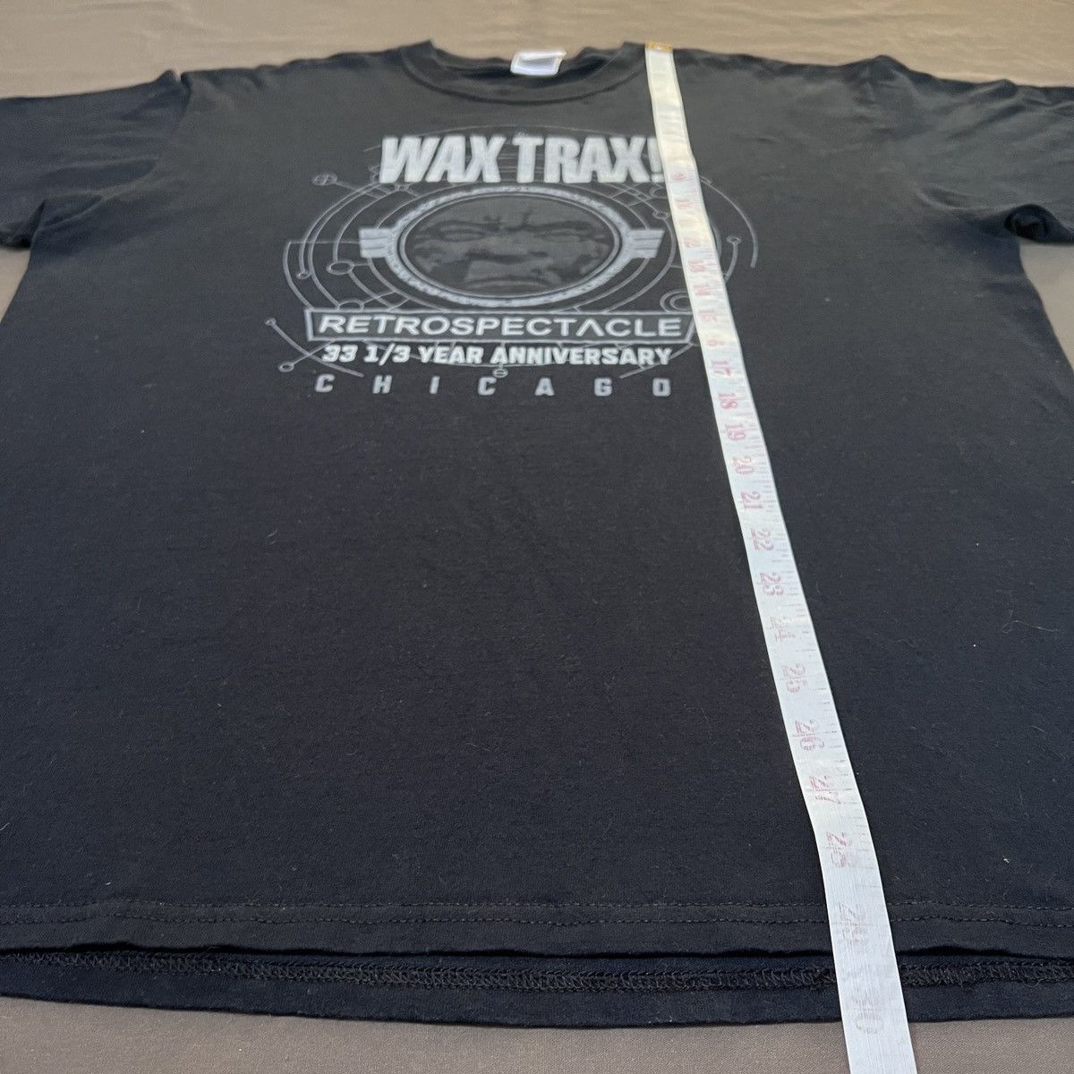 Band Tees × Vintage Vintage Y2K Wax Trax! Industrial Electronic Tee XL Size US XL / EU 56 / 4 - 7 Thumbnail