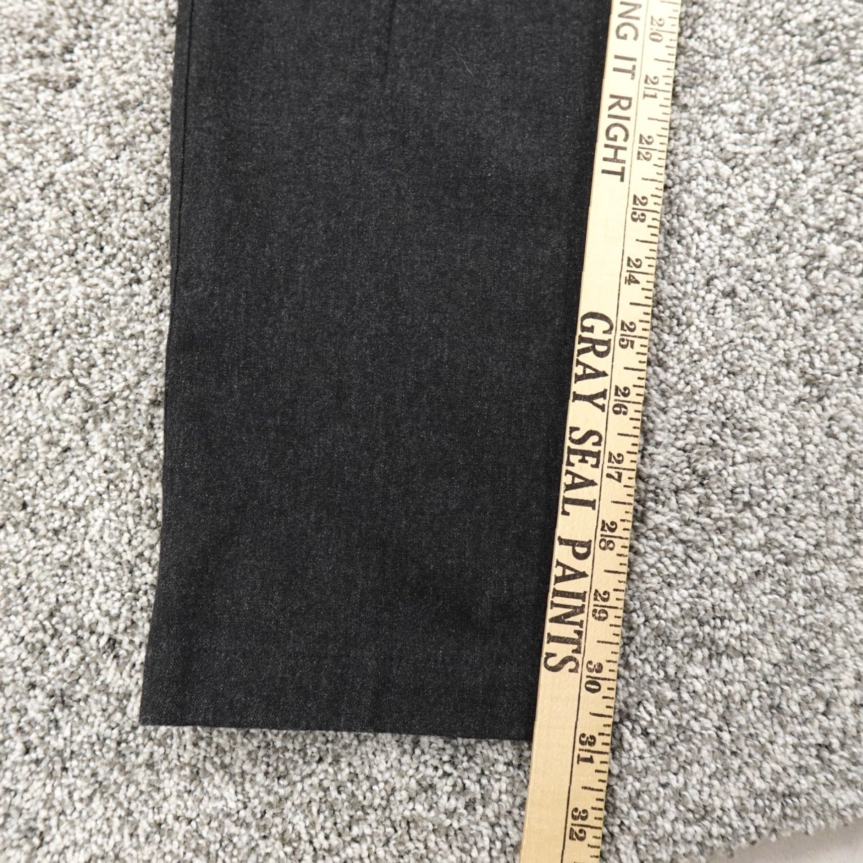 Gap Gap Pants Mens 30X32 Gray Flat Front Stretch Chino Trousers Slim Dress Pants Adult Regular Size 30 Color Gray Size US 30 / EU 46 - 3 Thumbnail