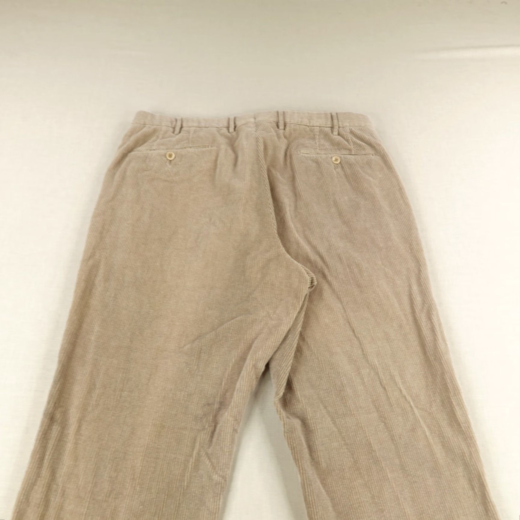 Incotex Incotex Pants Chino Beige Corduroy Classic Fit Pattern B Straight Leg Mens 38 Regular 32in Inseam Cotton Cashmere Size US 38 / EU 54 - 6 Thumbnail
