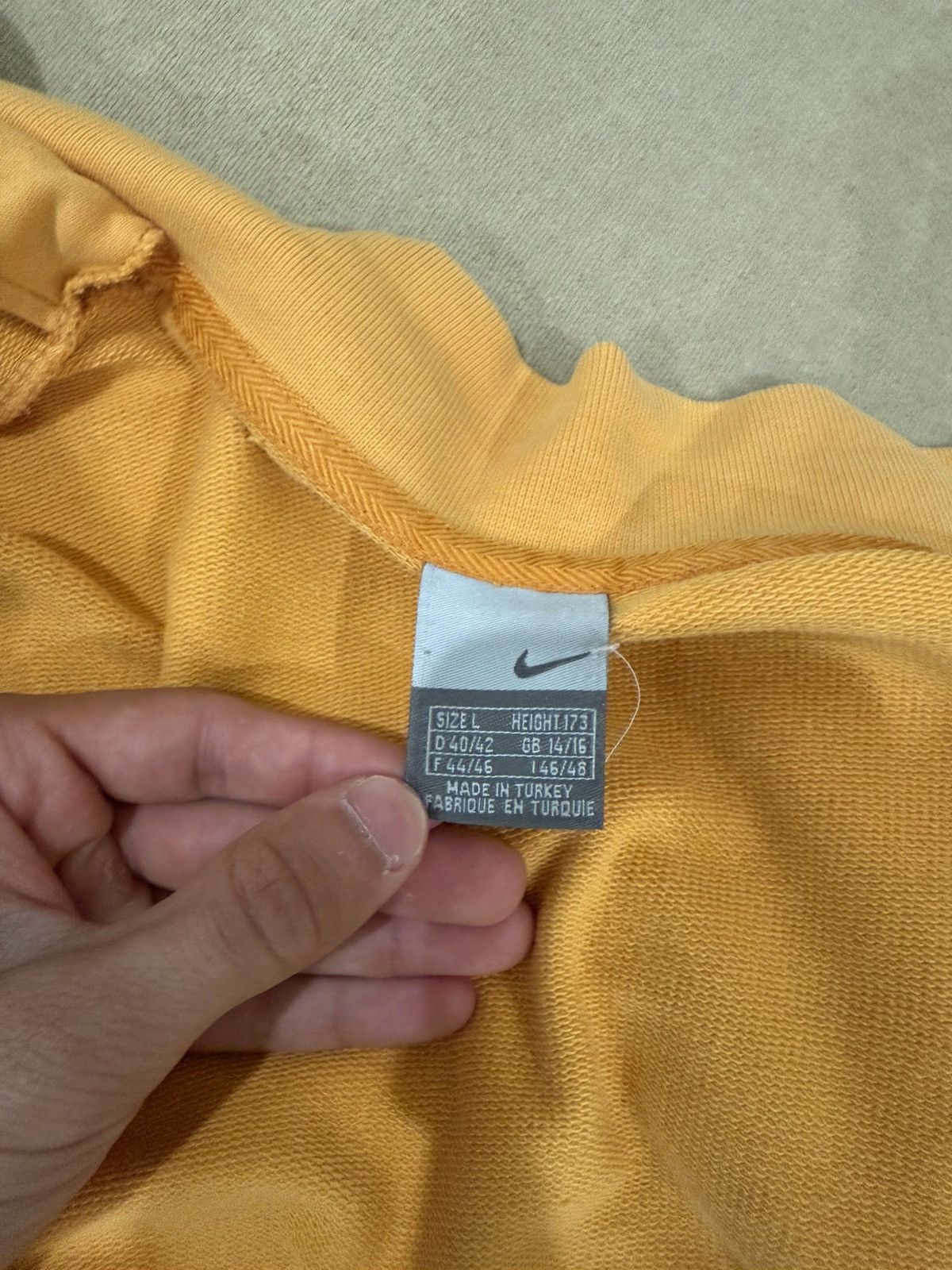 Nike × Vintage Vintage Nike Track Zip Up Size US L / EU 52-54 / 3 - 4 Thumbnail