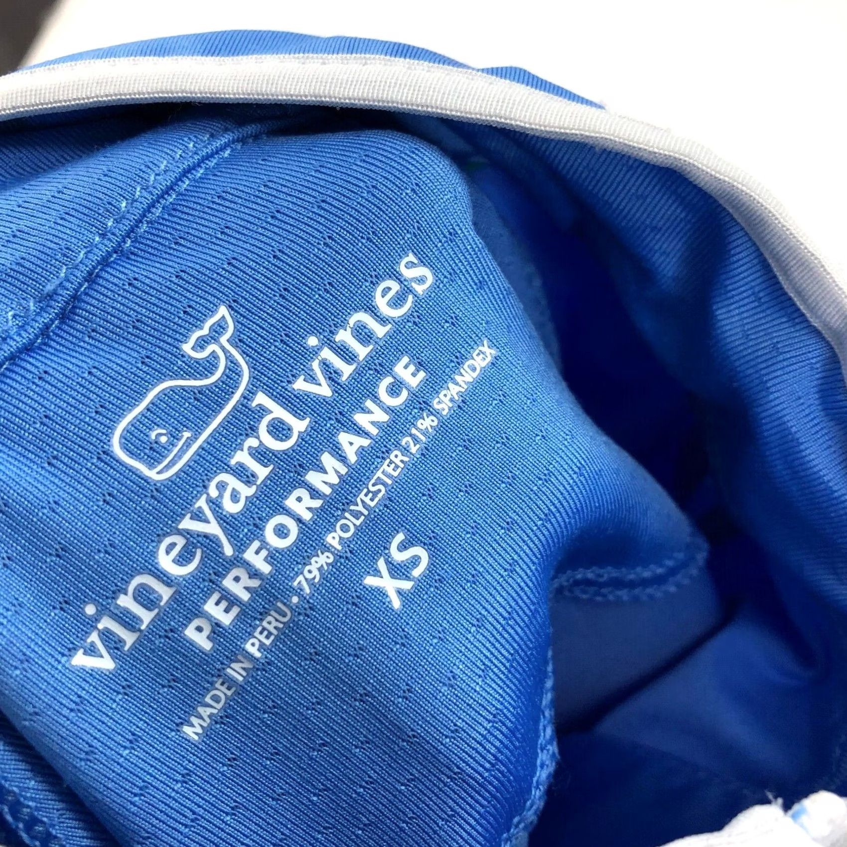 Vineyard Vines Vineyard Vines XS Performance Running Zip Pullover Blue Size XS / US 0-2 / IT 36-38 - 3 Thumbnail