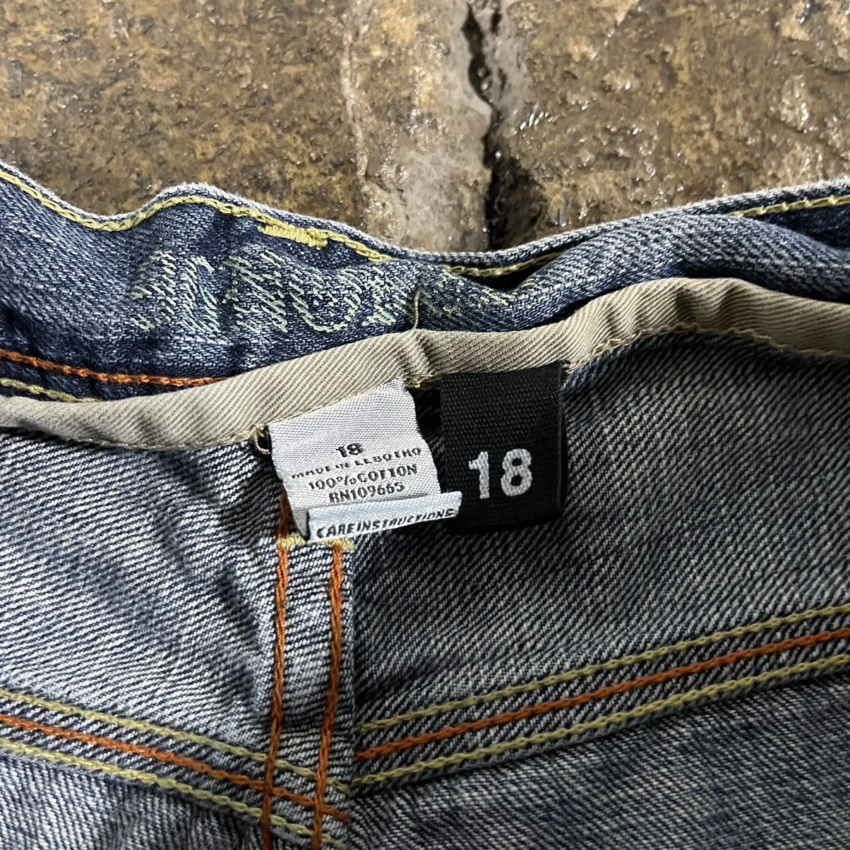 Affliction × Southpole × Vintage Crazy Vintage Y2K Affliction Style Grunge Embroidered Jeans Size US 30 / EU 46 - 10 Thumbnail