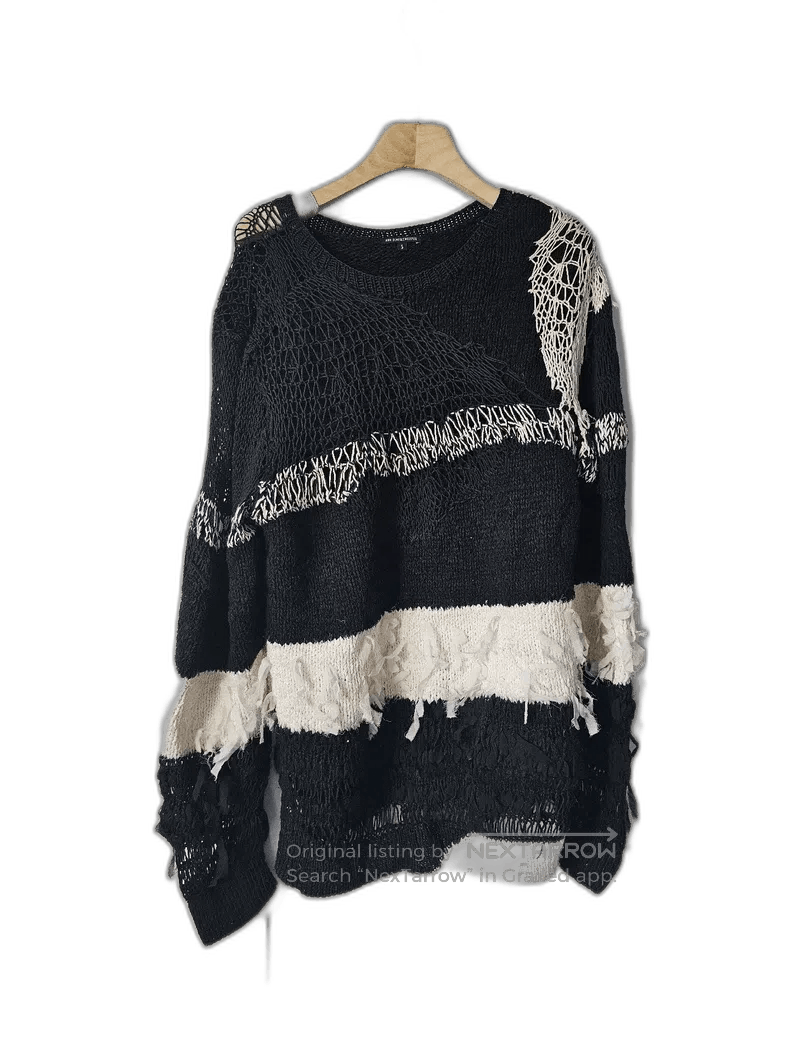 Ann Demeulemeester Ann Demeulemeester Knitted Sweater Jacket. Size XS / US 0-2 / IT 36-38 - 1 Thumbnail