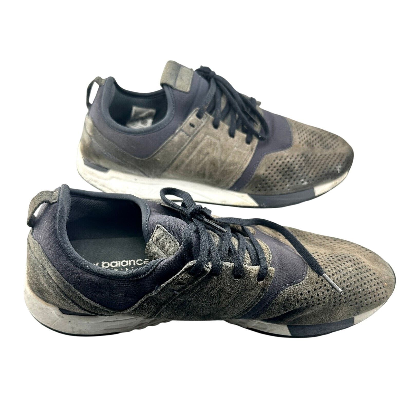 New Balance men 13 New Balance 247 Rev Lite Green Suede Mesh Running Size US 13 / EU 46 - 8 Thumbnail