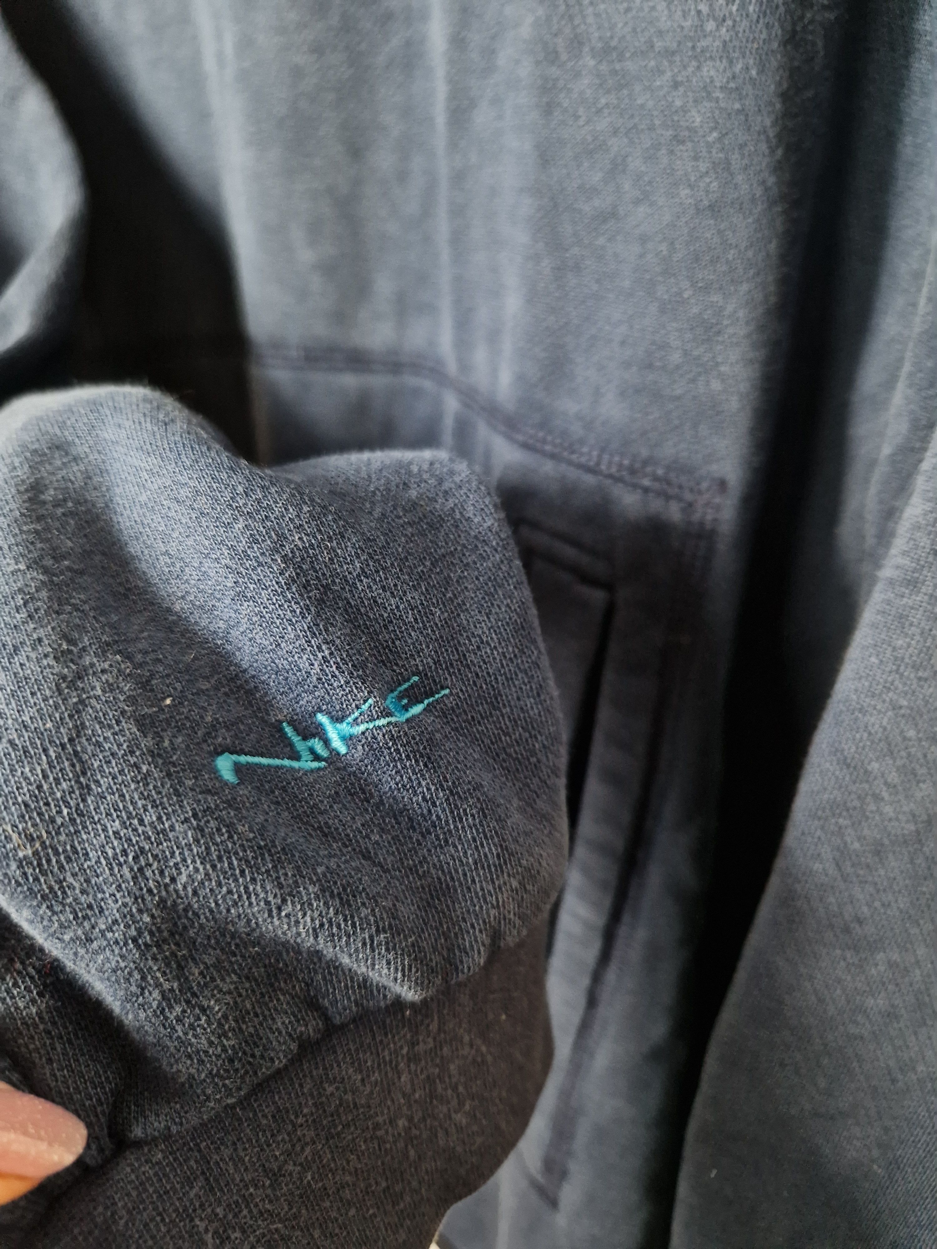 Nike × Vintage Nike vintage hoodie sweatshirt y2k Size US XXL / EU 58 / 5 - 4 Thumbnail