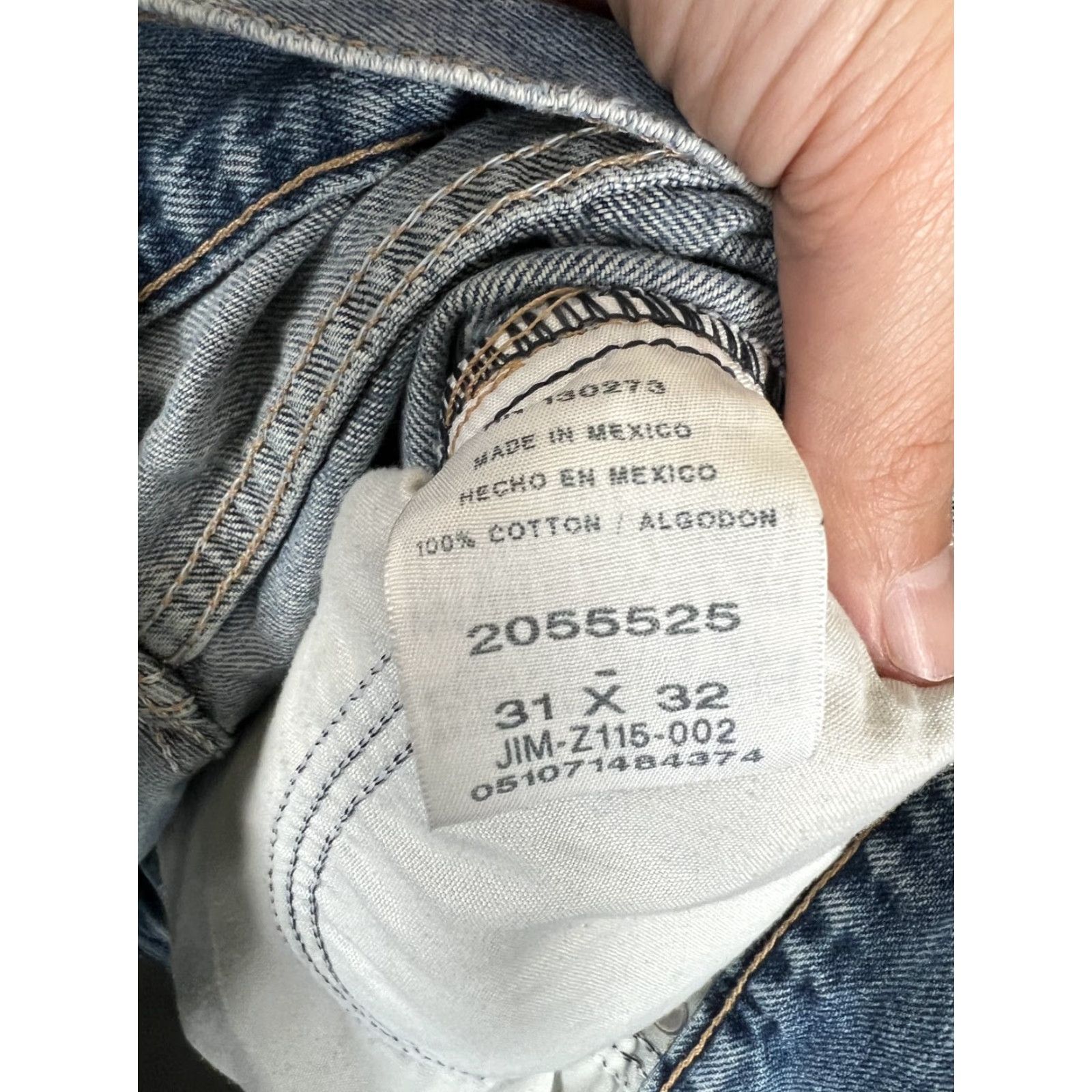 Lee VINTAGE Lee Jeans 30x32 Straight Leg 5-Pocket Denim Mens Brown Medium Wash 90s USA Lee Classic Fit Regular Slim? Size US 30 / EU 46 - 4 Thumbnail