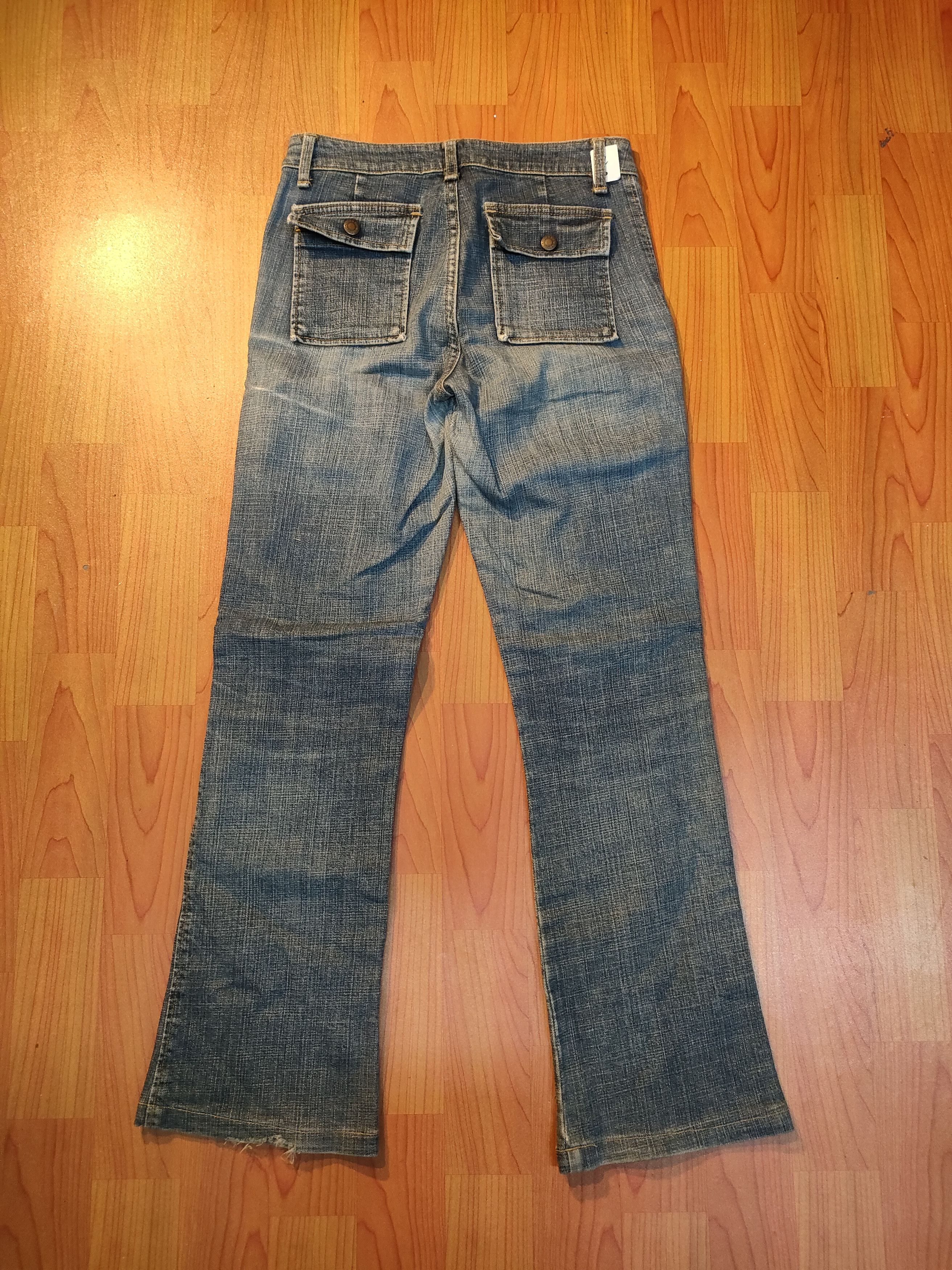 If Six Was Nine × Jungles Jungle Gamsing Bushpants Flare Jeans Size US 27 - 3 Thumbnail