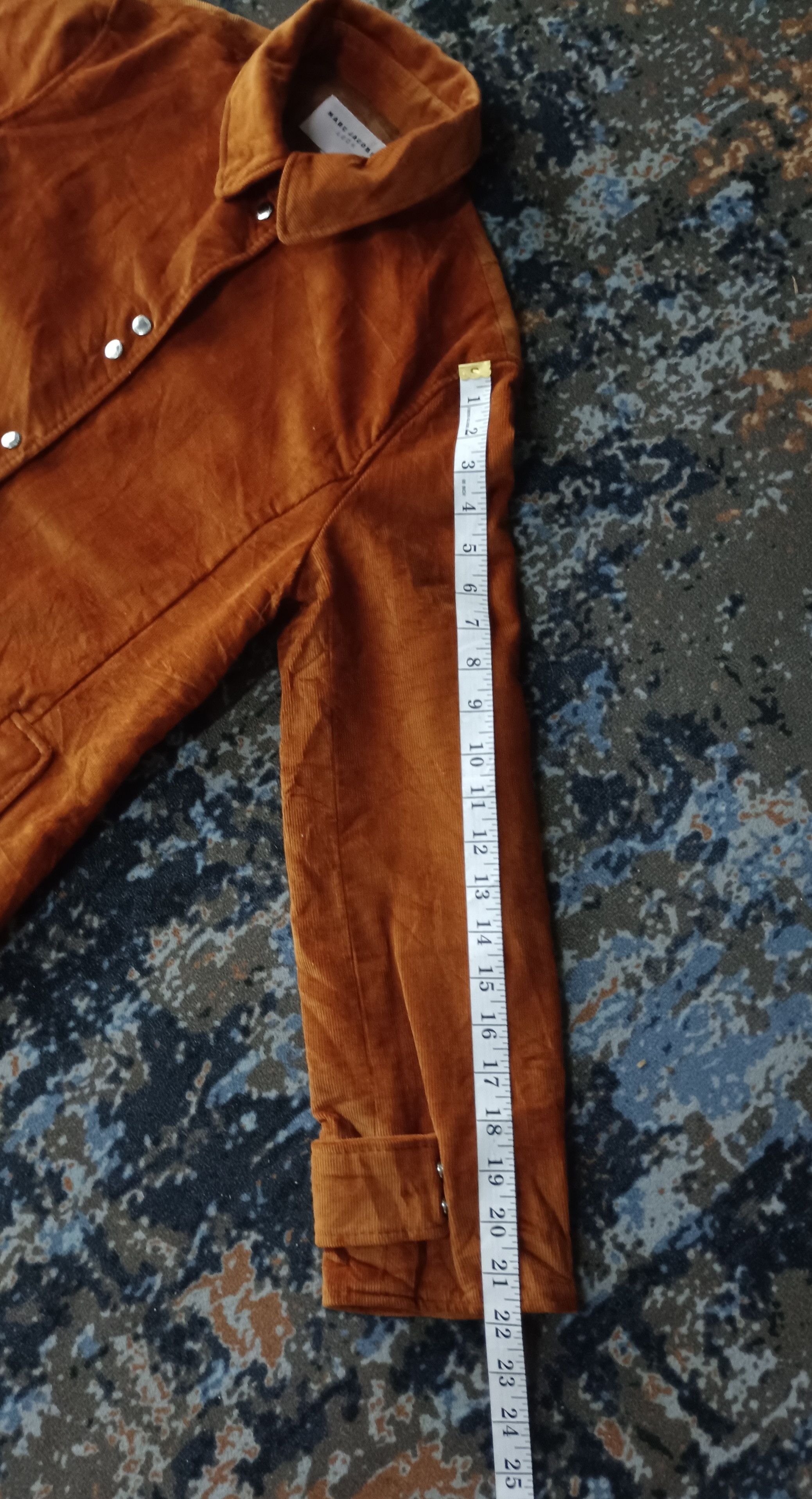 Marc Jacobs MARC JACOBS LOOK CORDUROY SNAP BUTTON JACKET Size US S / EU 44-46 / 1 - 15 Thumbnail