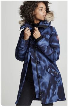 Abstract blue best sale camo canada goose