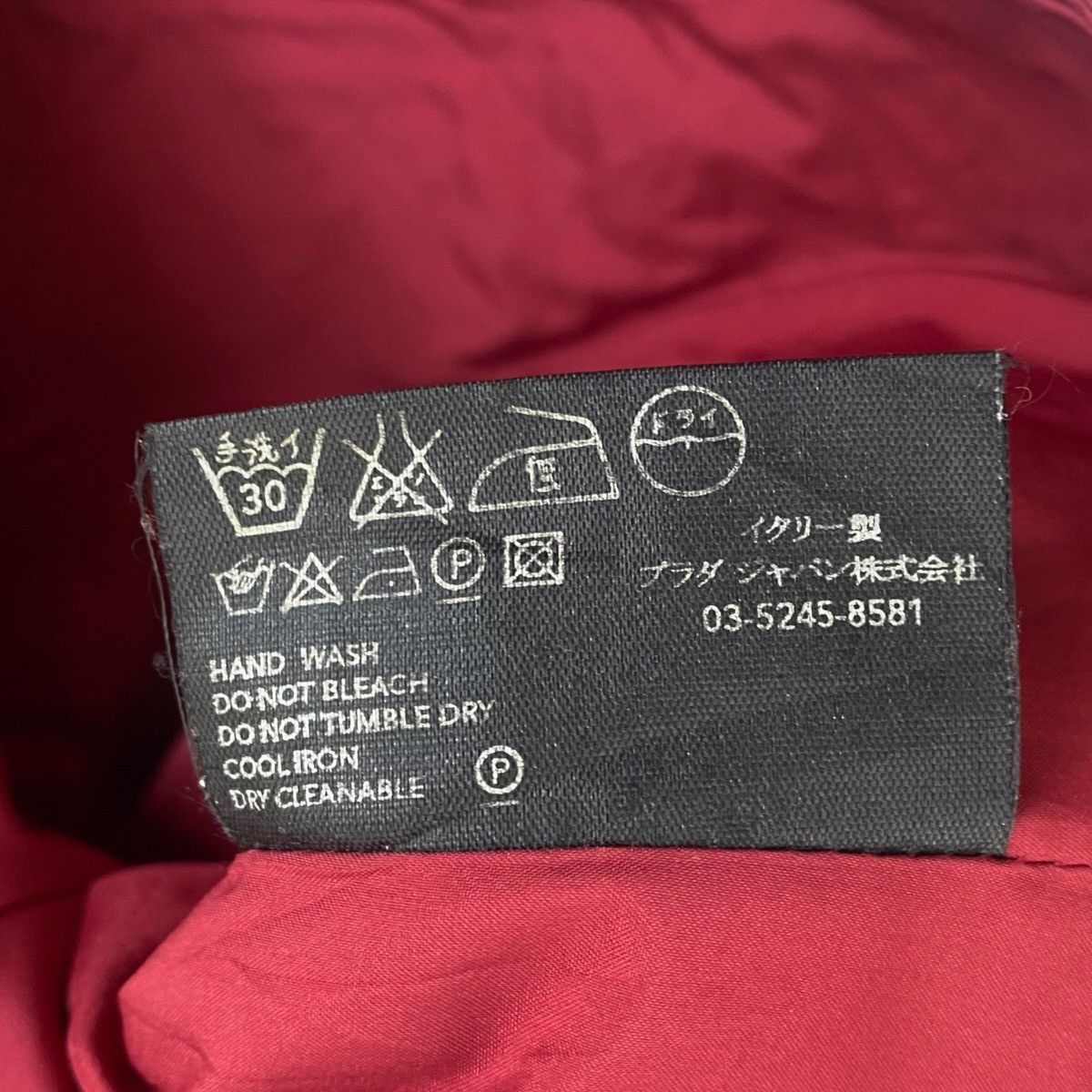 Prada Vintage PRADA Sport Linea Rossa Hooded Jacket Made Italy Size US S / EU 44-46 / 1 - 6 Thumbnail