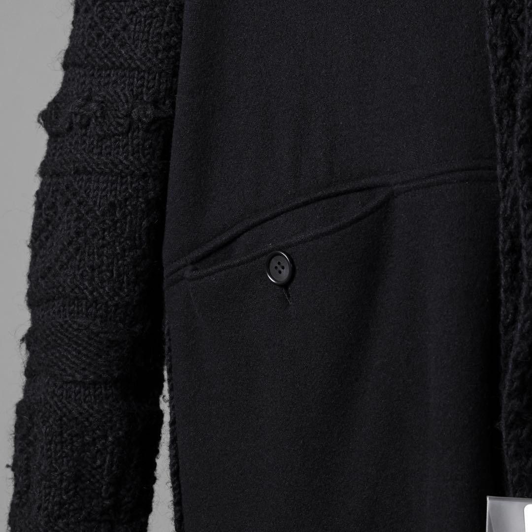 Yohji Yamamoto Yohji Yamamoto POUR HOMME Knit Coat Size US L / EU 52-54 / 3 - 4 Thumbnail