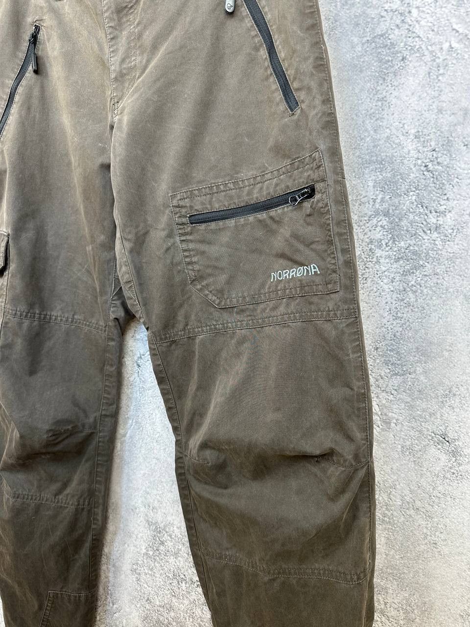 Norrona Norrona Svalbard Cotton Pants W's 8850/Phantom Gray/Brown Size US 30 / EU 46 - 7 Thumbnail