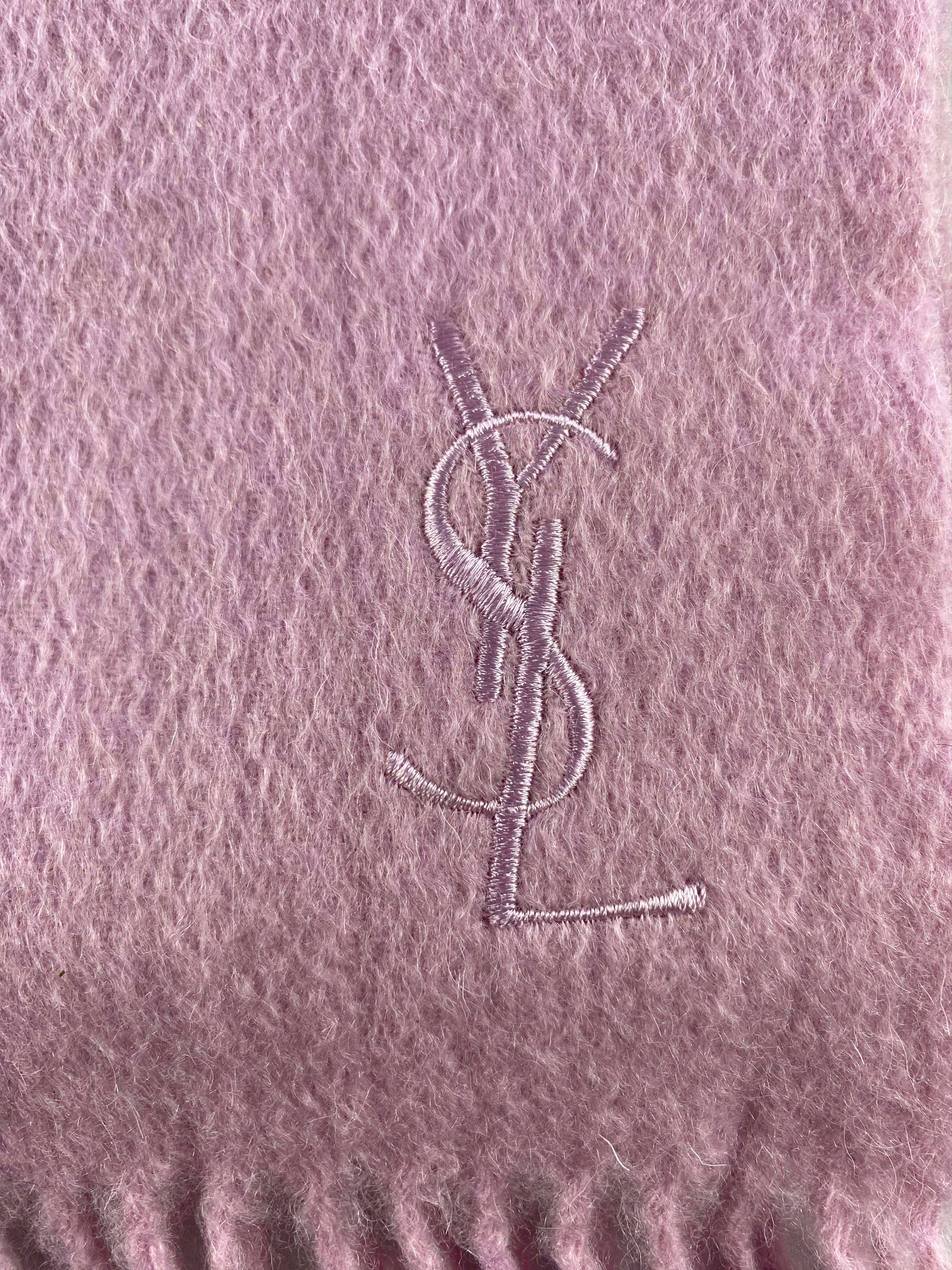 Vintage Yves Saint Laurent Scarf / Muffler / Neckwear - WW528 Size ONE SIZE - 4 Thumbnail