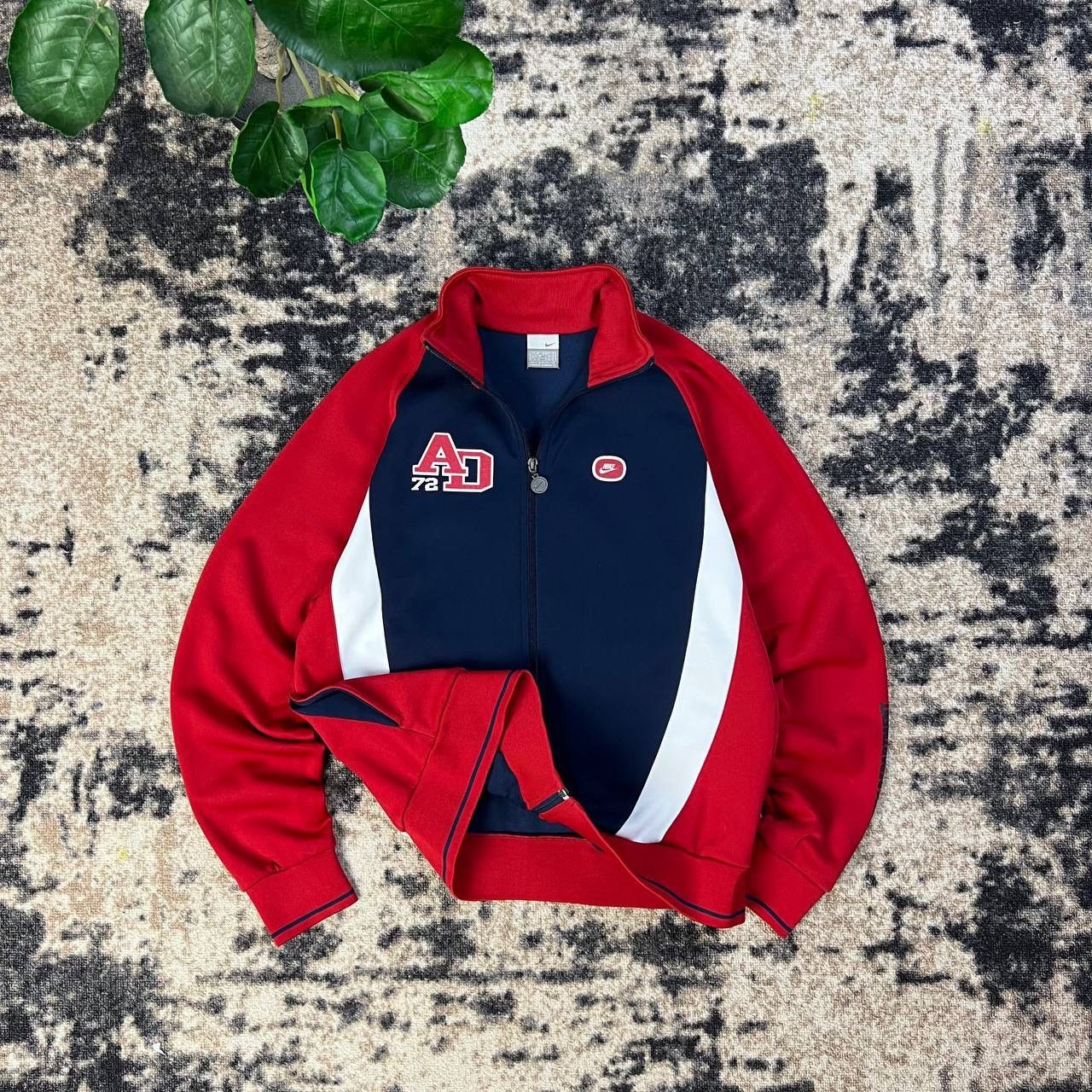 Nike Nike Athletic Vintage Y2K Mini Logo Zip Up Track Jacket Size US M / EU 48-50 / 2 - 1 Thumbnail
