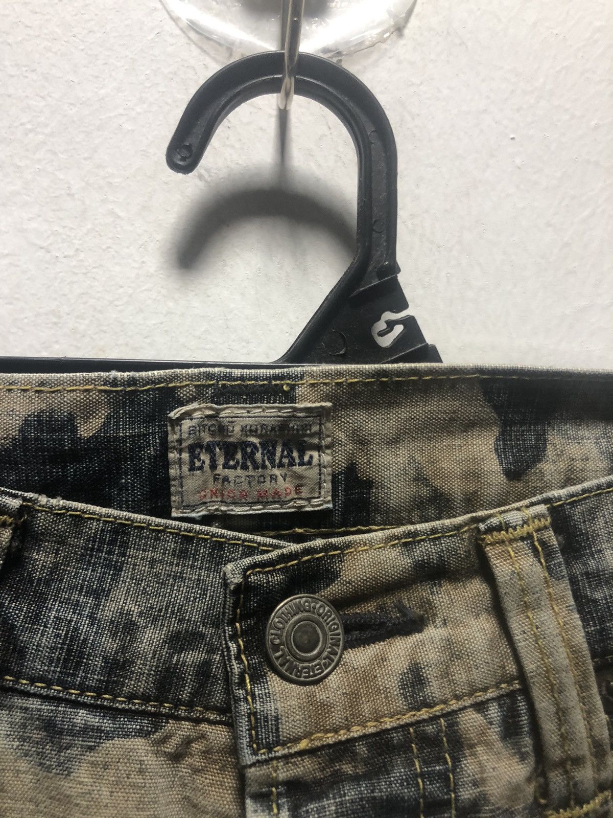 Eternal ETERNAL Denim Pants Camo Japan Made Size US 30 / EU 46 - 2 Thumbnail