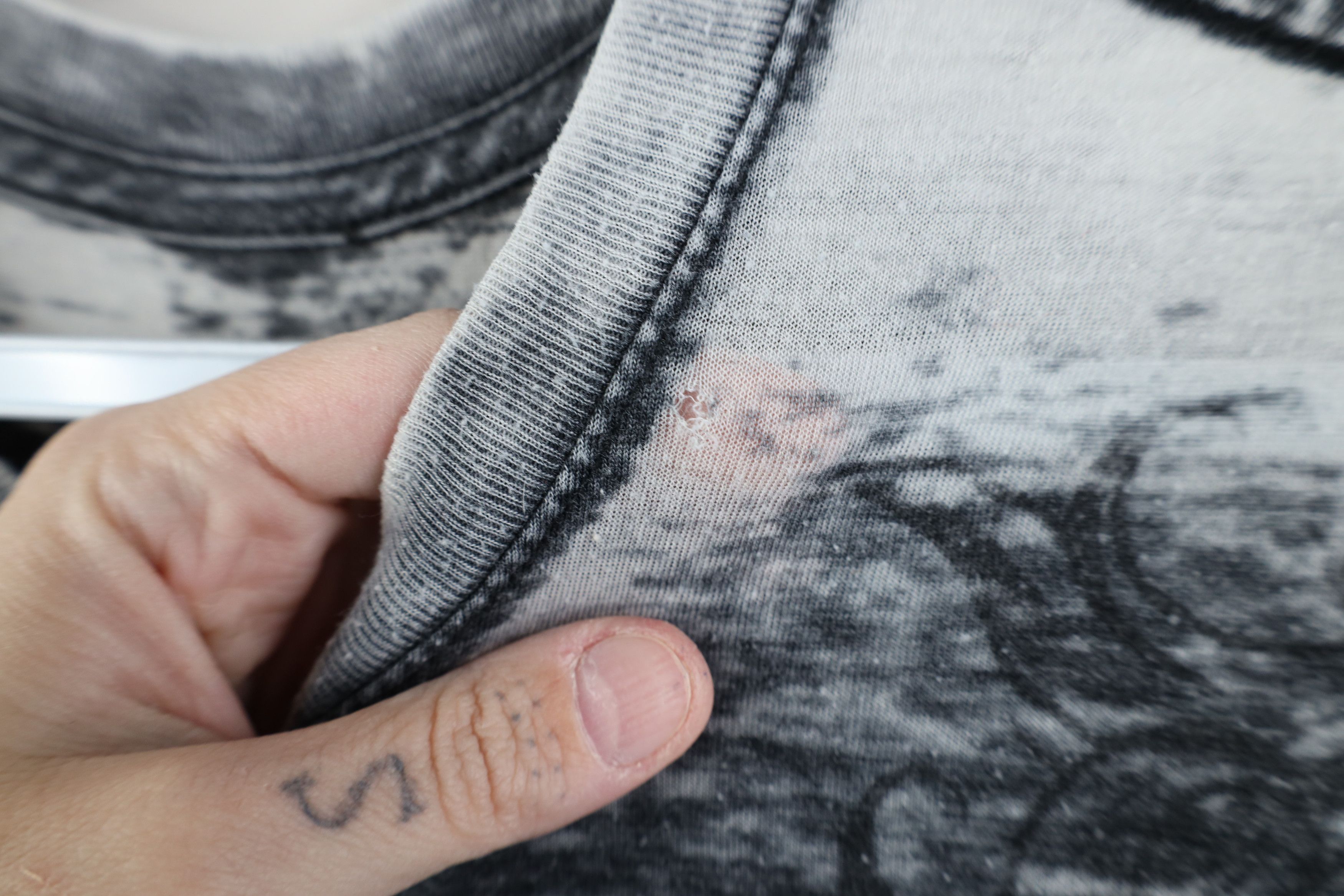 Affliction Vintage Affliction Acid Wash UFS MMA Jersey Knit T-Shirt USA Size US L / EU 52-54 / 3 - 5 Thumbnail