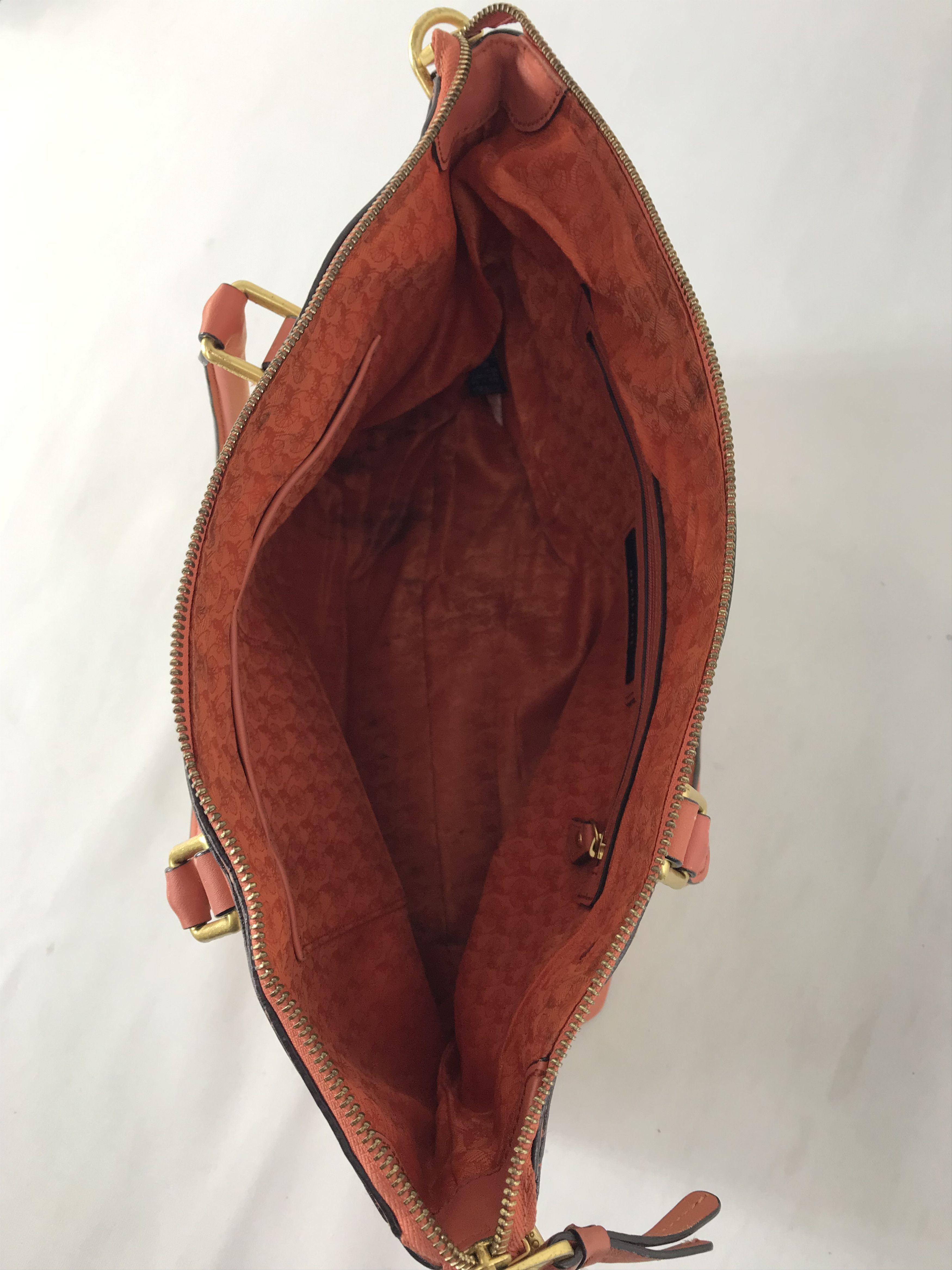 BEANPOLE Bean Pole Nova Check Checkered Burgandy Leather Hand Bag Size ONE SIZE - 5 Thumbnail