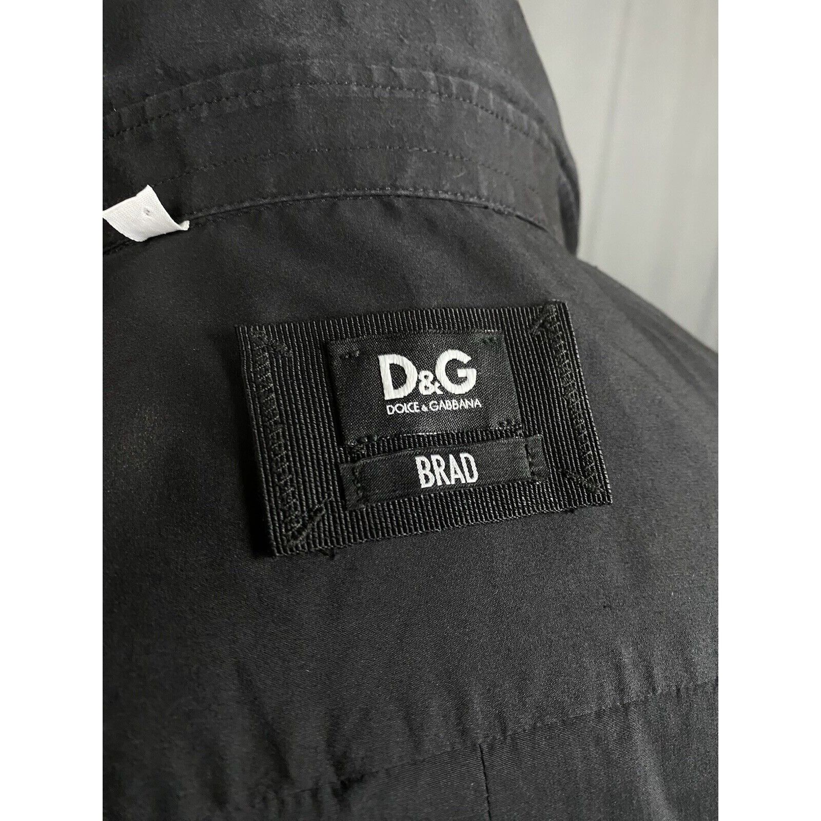 Dolce & Gabbana Dolce&Gabbana Brad Line Men's Black Longsleeve Dress Shirt Size US M / EU 48-50 / 2 - 10 Thumbnail