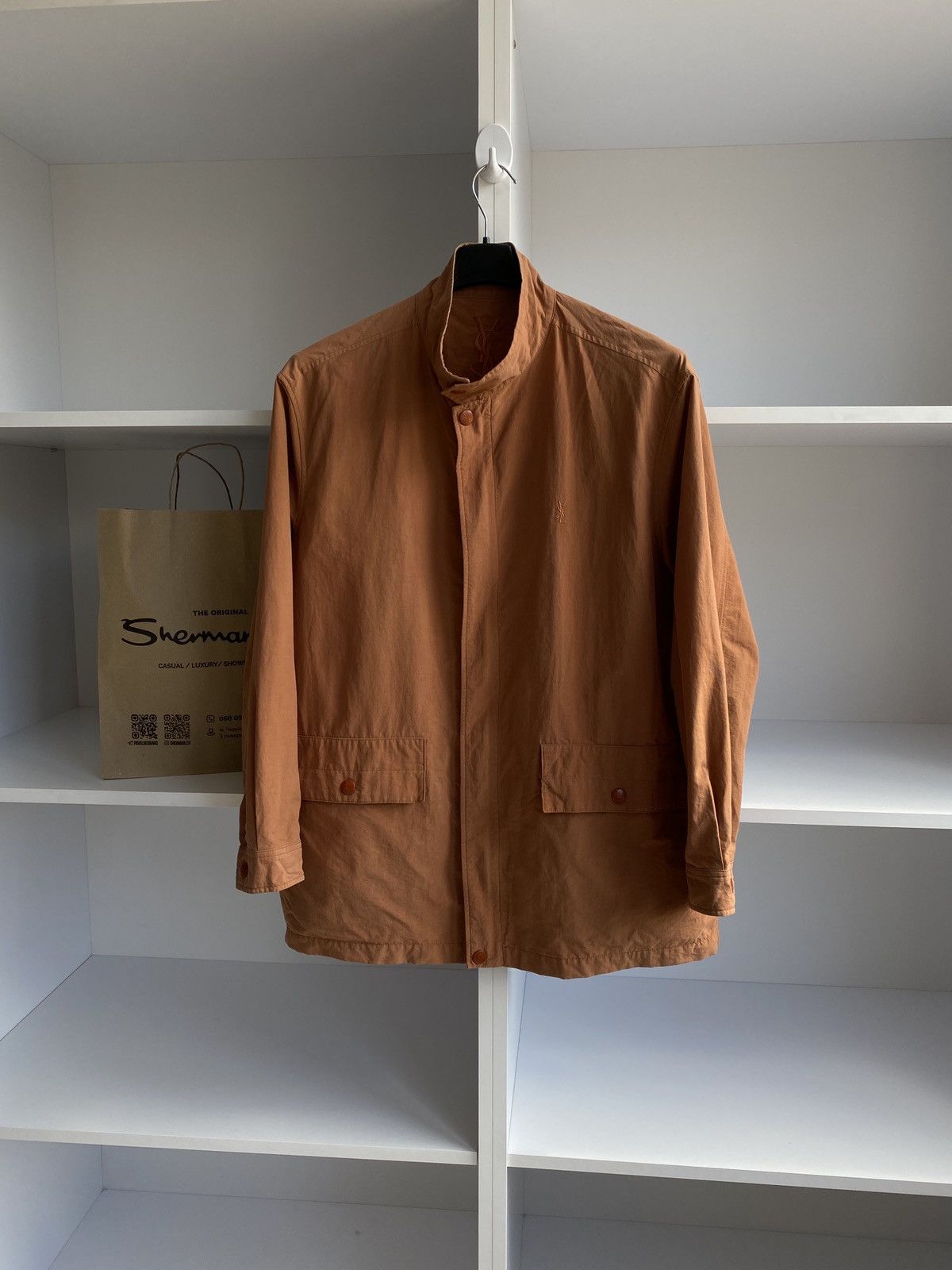 Vintage × Yves Saint Laurent Yves Saint Laurent vintage Coat Size US M / EU 48-50 / 2 - 2 Thumbnail
