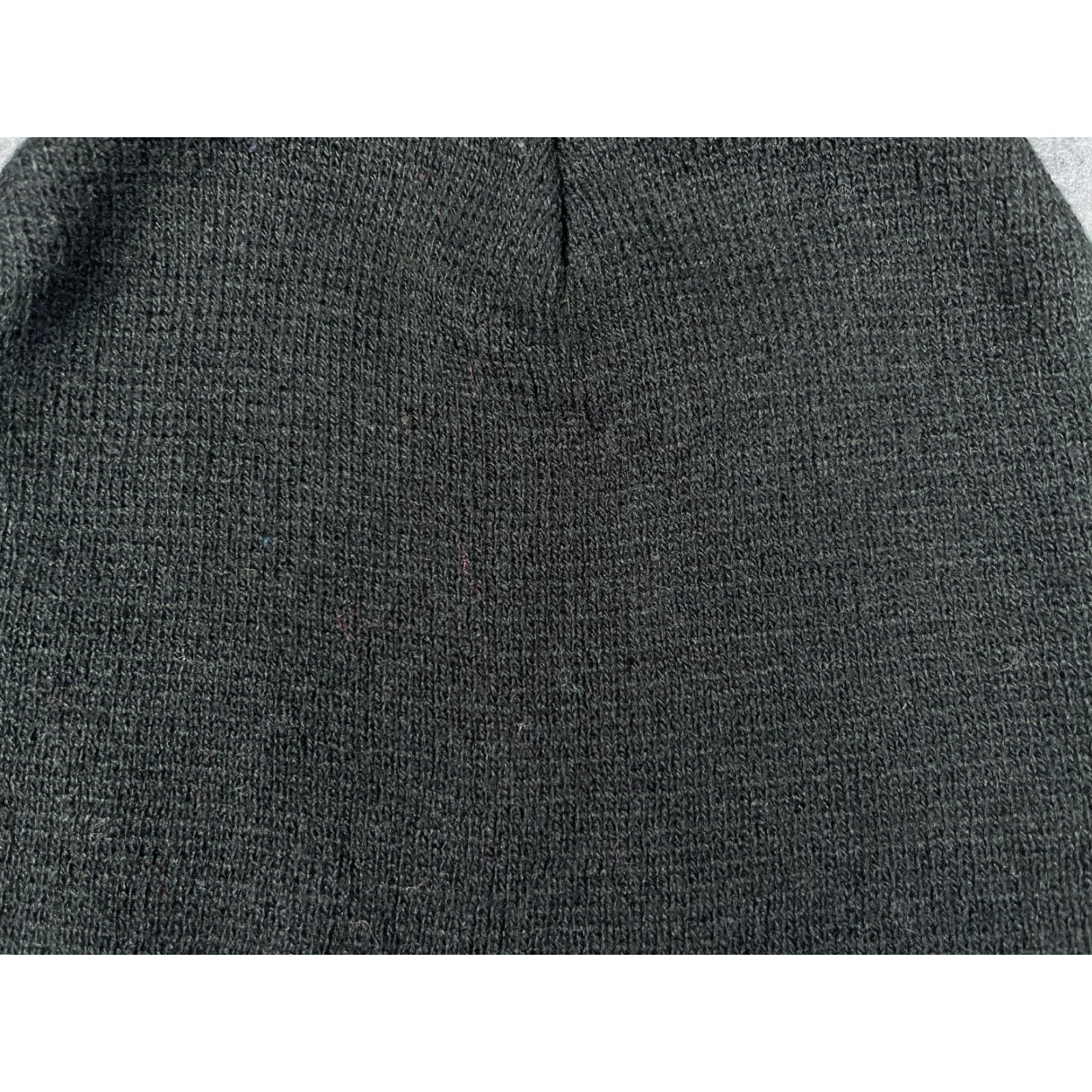 Vintage DOLLAR TREE Black Knit Beanie Adult One Size Lightweight Outdoor Ski Hat Unisex Size ONE SIZE - 2 Thumbnail
