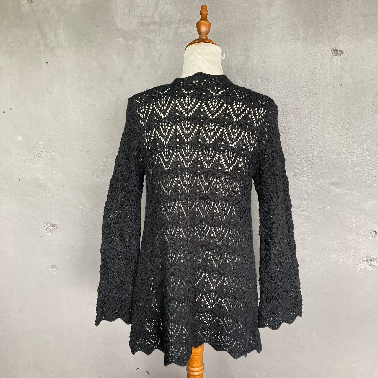 Morgan De Toi Y2k Lacey Knit Cover-Up Size M / US 6-8 / IT 42-44 - 5 Thumbnail