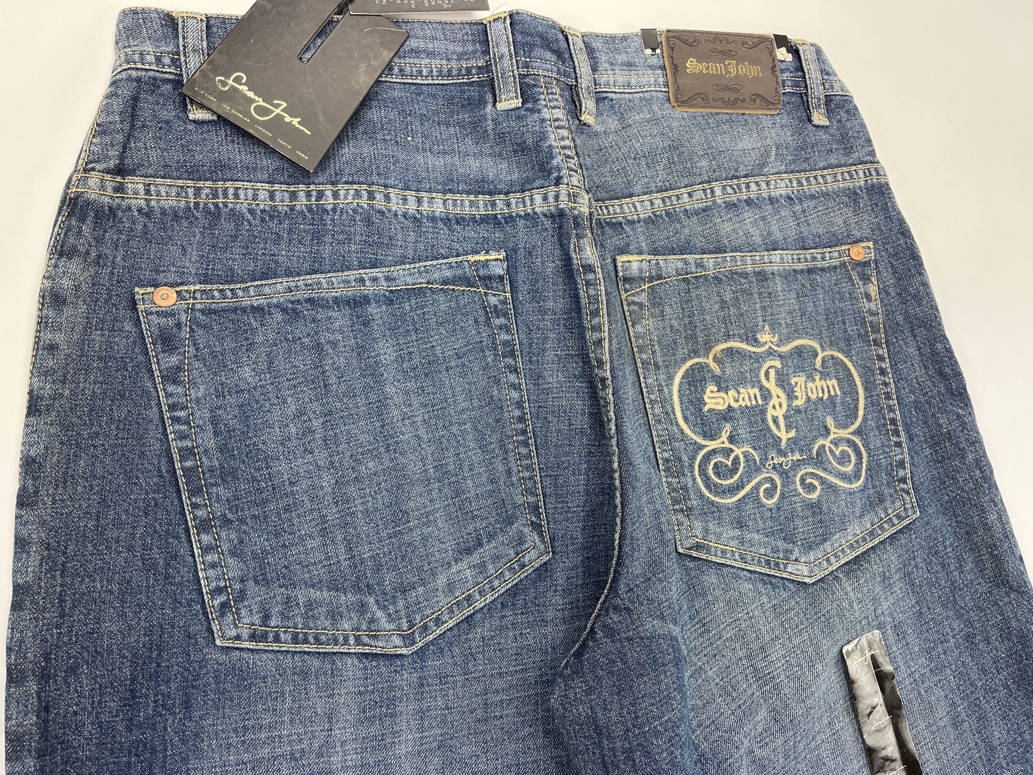 Sean John Sean John jeans, vintage, 90s hip hop, baggy jeans, 1990s 34 Size US 34 / EU 50 - 4 Thumbnail