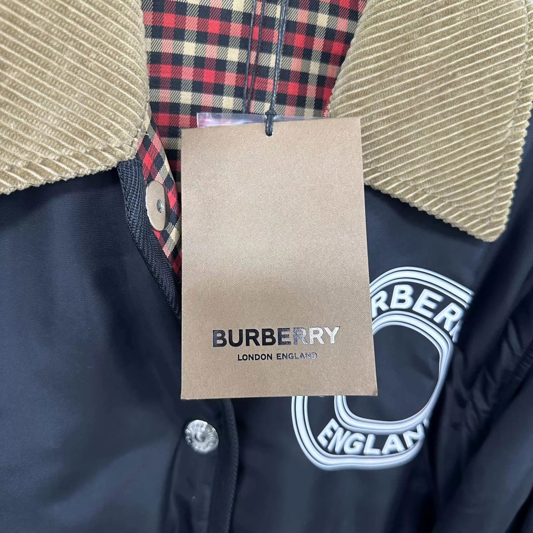 Burberry Burberry Removable Sleeves Bi-Sided Logo Jacket S Size US S / EU 44-46 / 1 - 6 Thumbnail