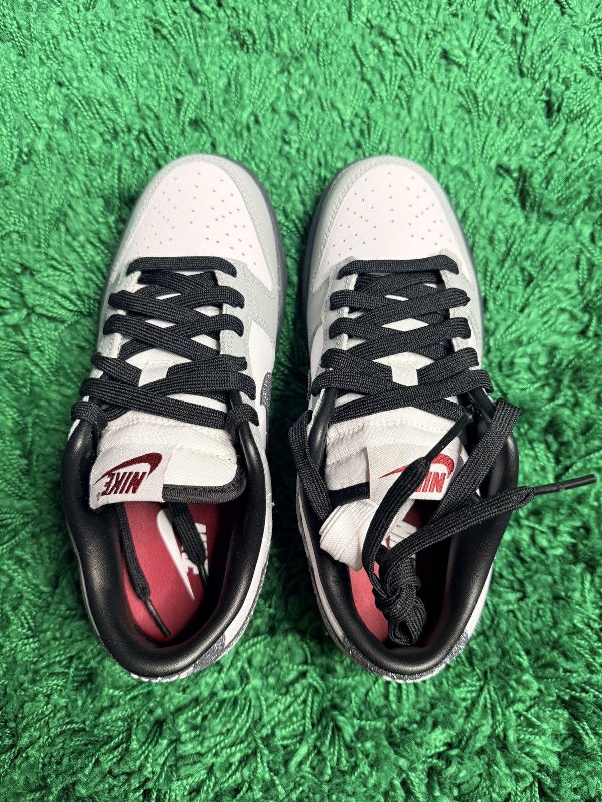 Nike Nike Dunk Low Women's size 6.5 Glitter Swoosh Size US 6.5 / IT 36.5 - 4 Thumbnail