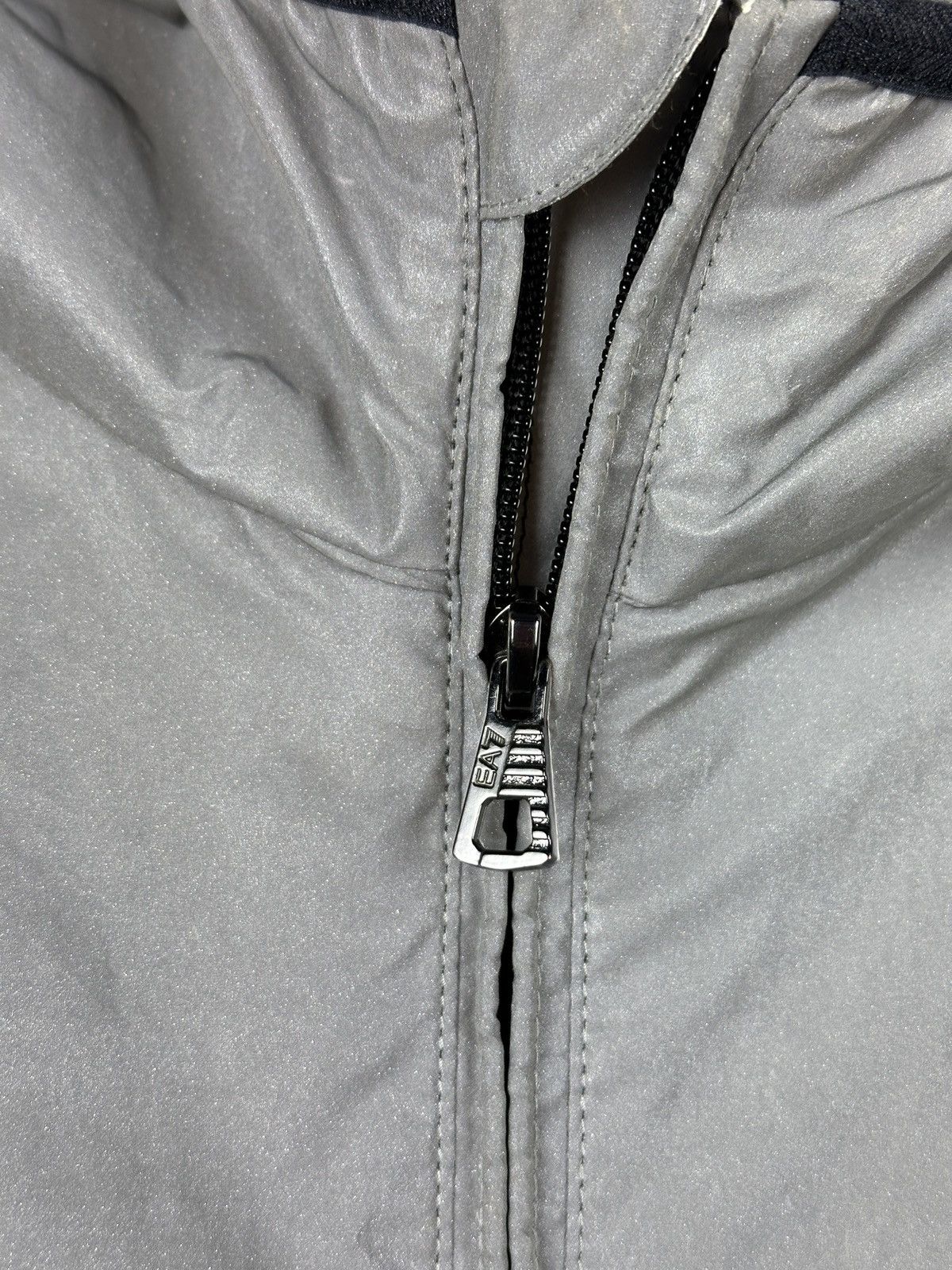 Armani × Emporio Armani Emporio Armani Reflective Zip Up Jacket Size US L / EU 52-54 / 3 - 10 Thumbnail
