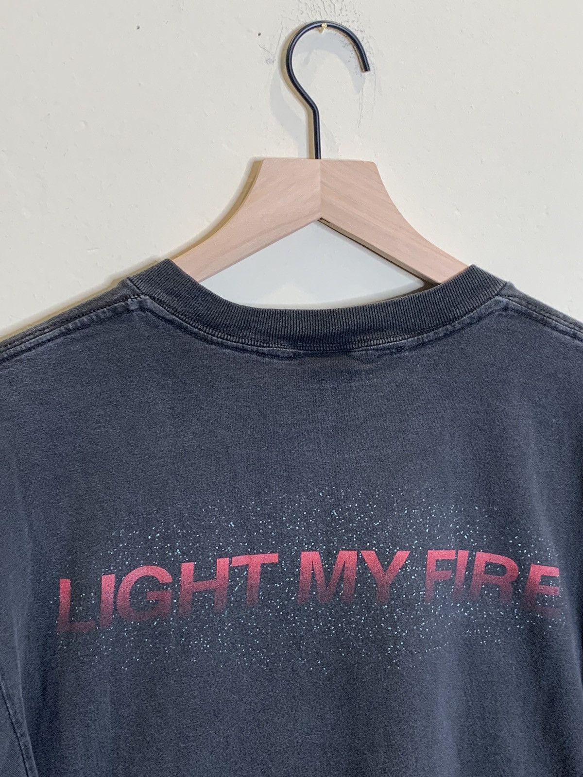 Band Tees × Vintage RARE Vintage 1994 Jim Morrison The Doors Light My Fire Shirt Size US L / EU 52-54 / 3 - 4 Thumbnail