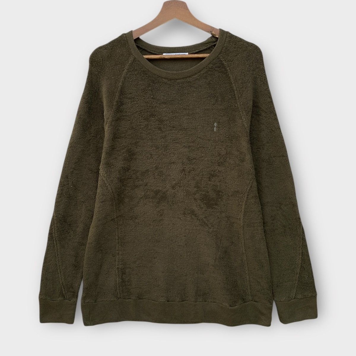 ISSEY MIYAKE FINAL HOME CREWNECK FLEECE SWEATER