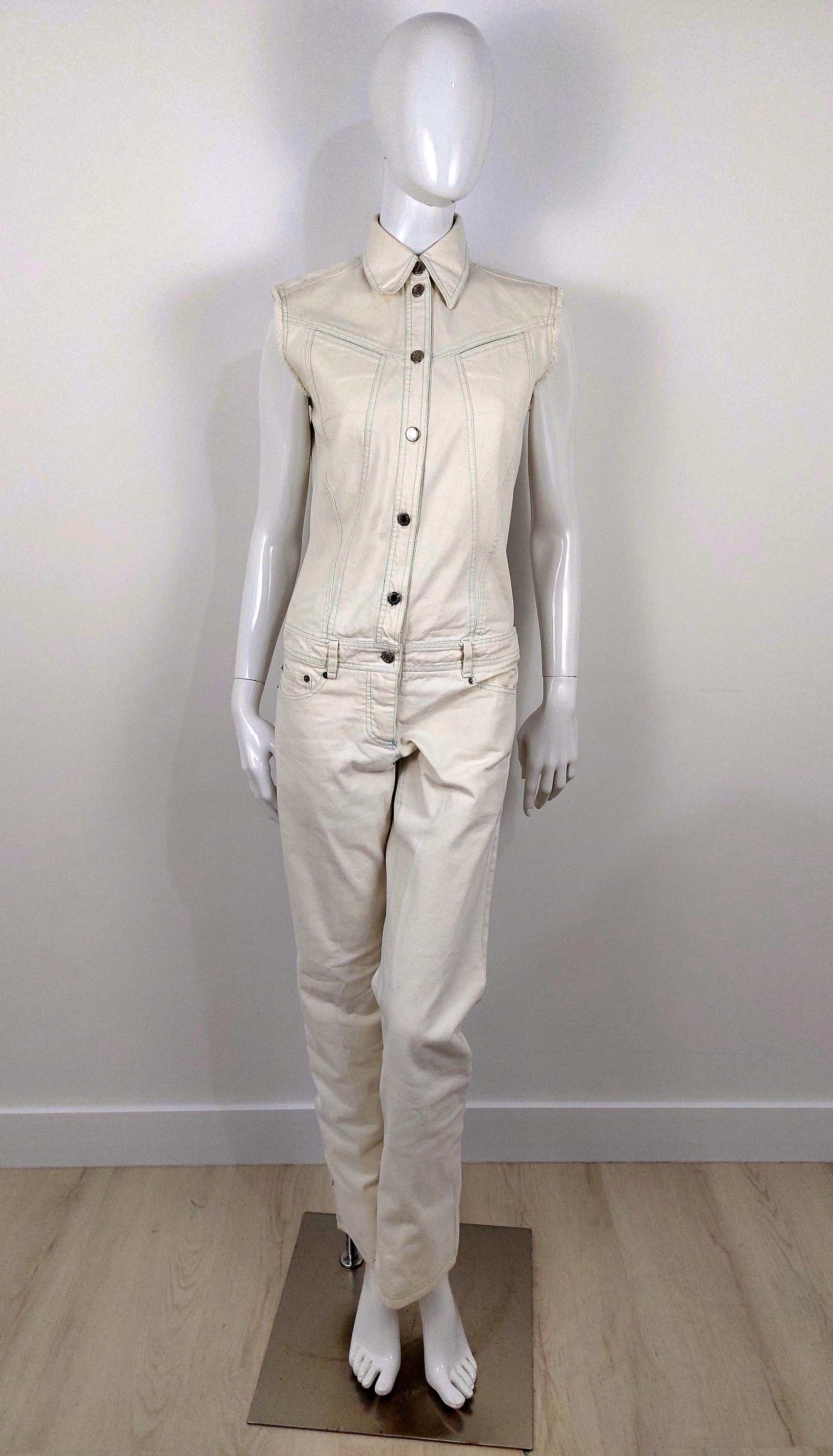 Alexander McQueen Runway Alexander McQueen The Overlook 1999 AW Jumpsuit Size 27" / US 4 / IT 40 - 6 Thumbnail