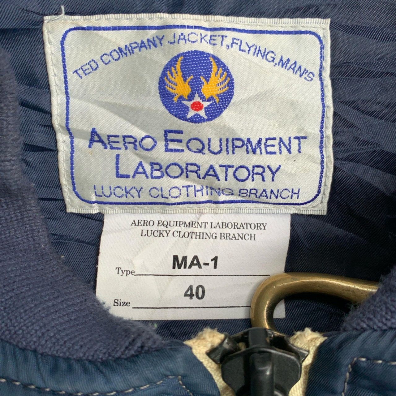Tedman RARE‼️ TEDMAN MEN'S CUSTOM MA1 BOMBER Aero Equipment Size US M / EU 48-50 / 2 - 14 Thumbnail