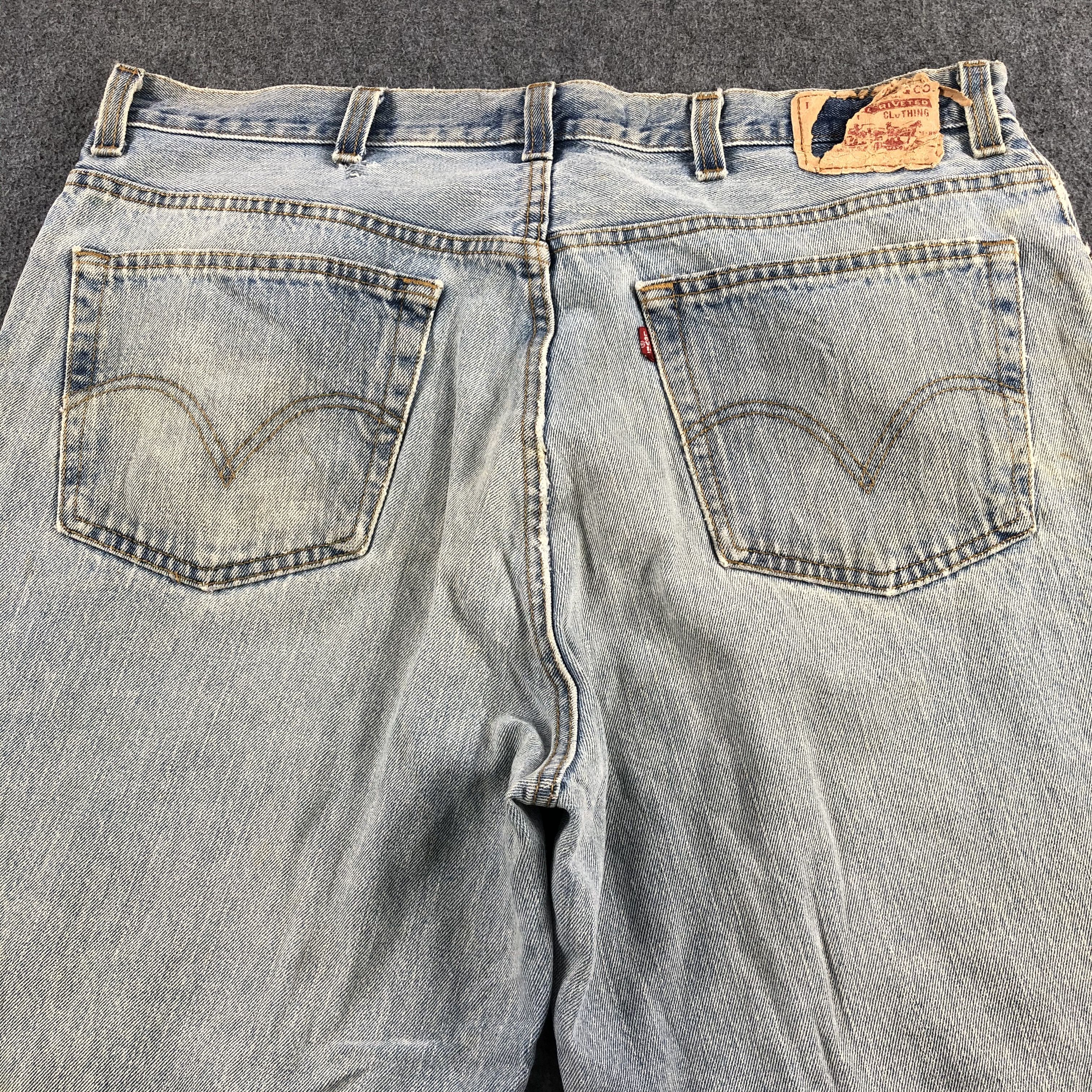 Levi's Vintage Light Wash Levis 560 Jeans-J1686 Size US 41 - 4 Thumbnail