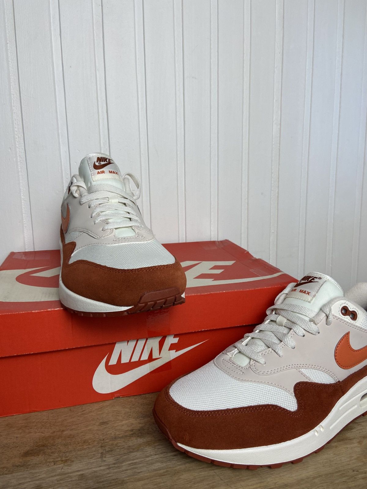 Nike New Nike Air Max 1 "Mars Stone" authentic rare size 10US Size US 10 / EU 43 - 11 Thumbnail