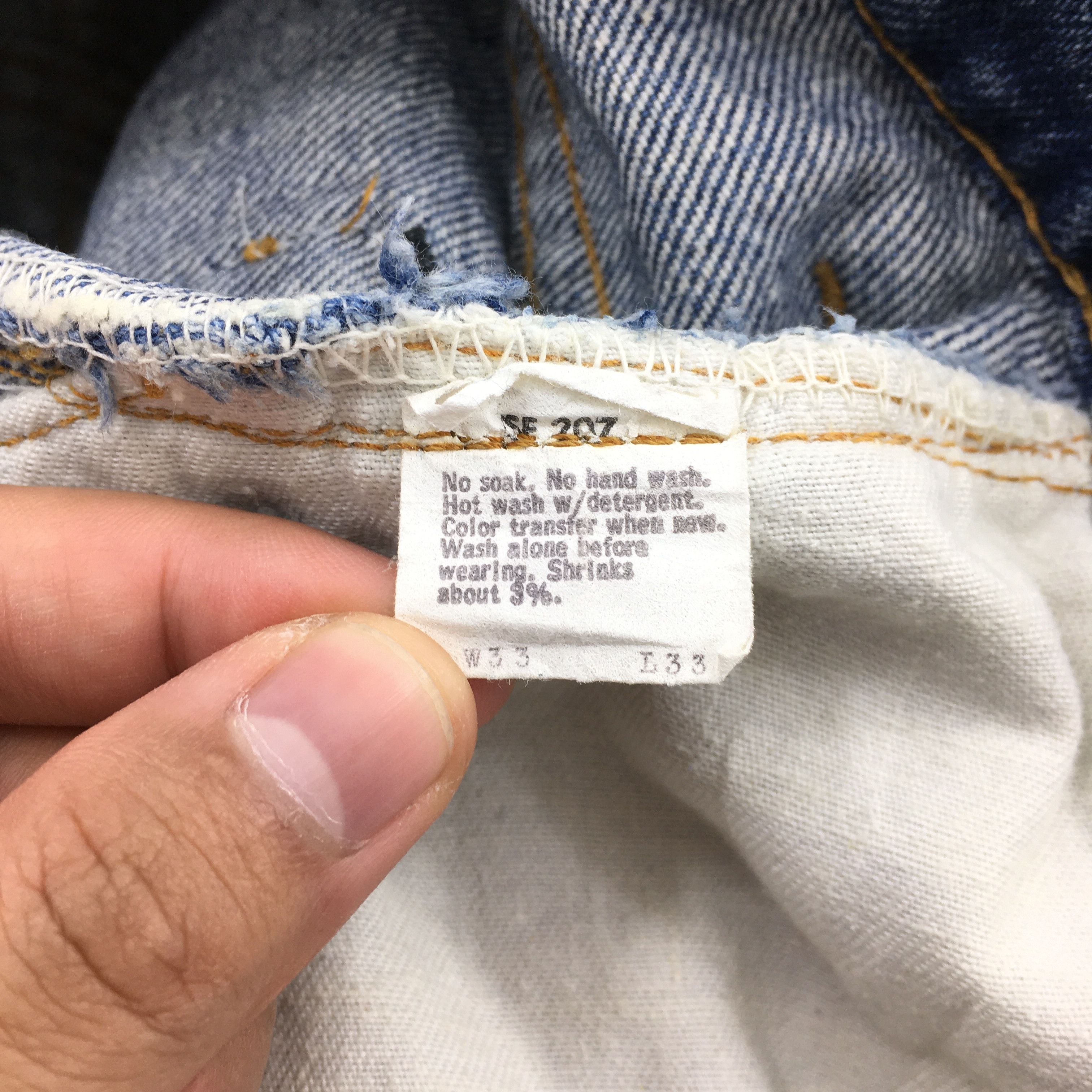 Levi's Size 30x30.5 Vintage Levis 517 Flare Bootcut Jeans S1242 Size US 30 / EU 46 - 13 Thumbnail