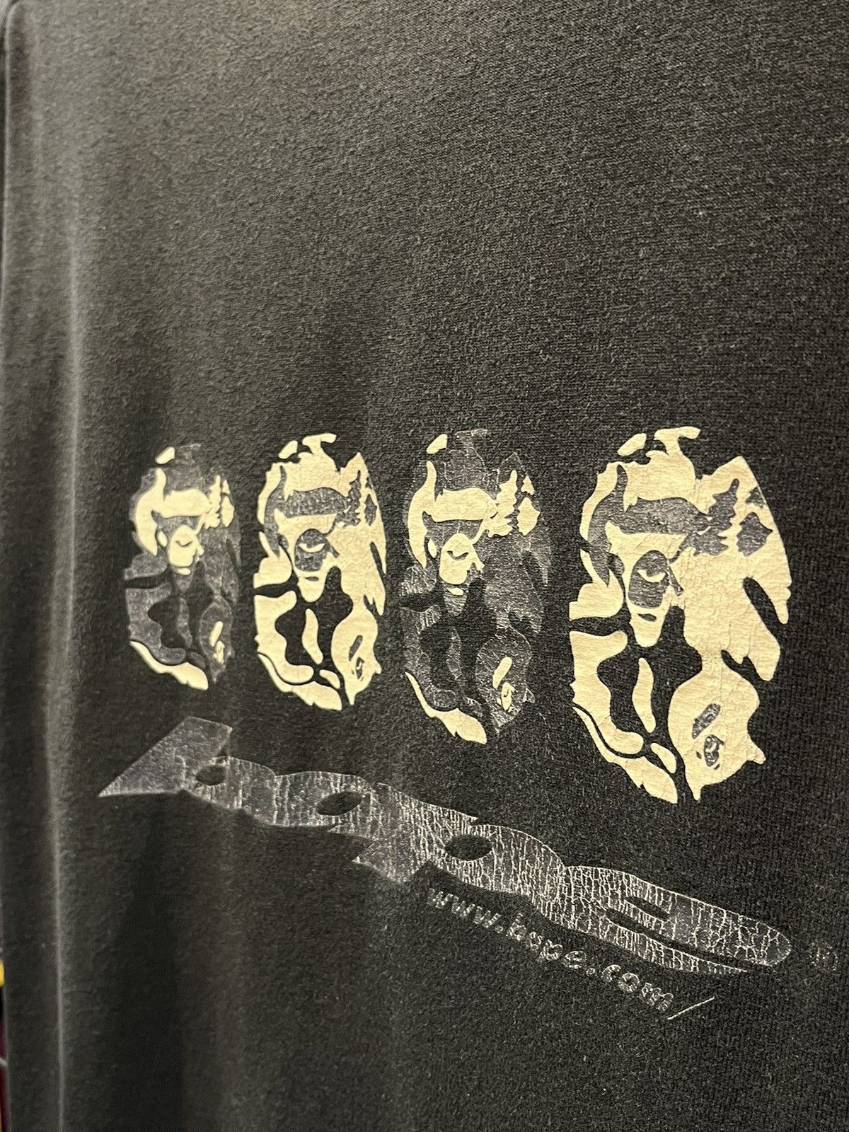Bape × Japanese Brand × Vintage Bape World Gone Mad T Shirt Size US L / EU 52-54 / 3 - 6 Thumbnail