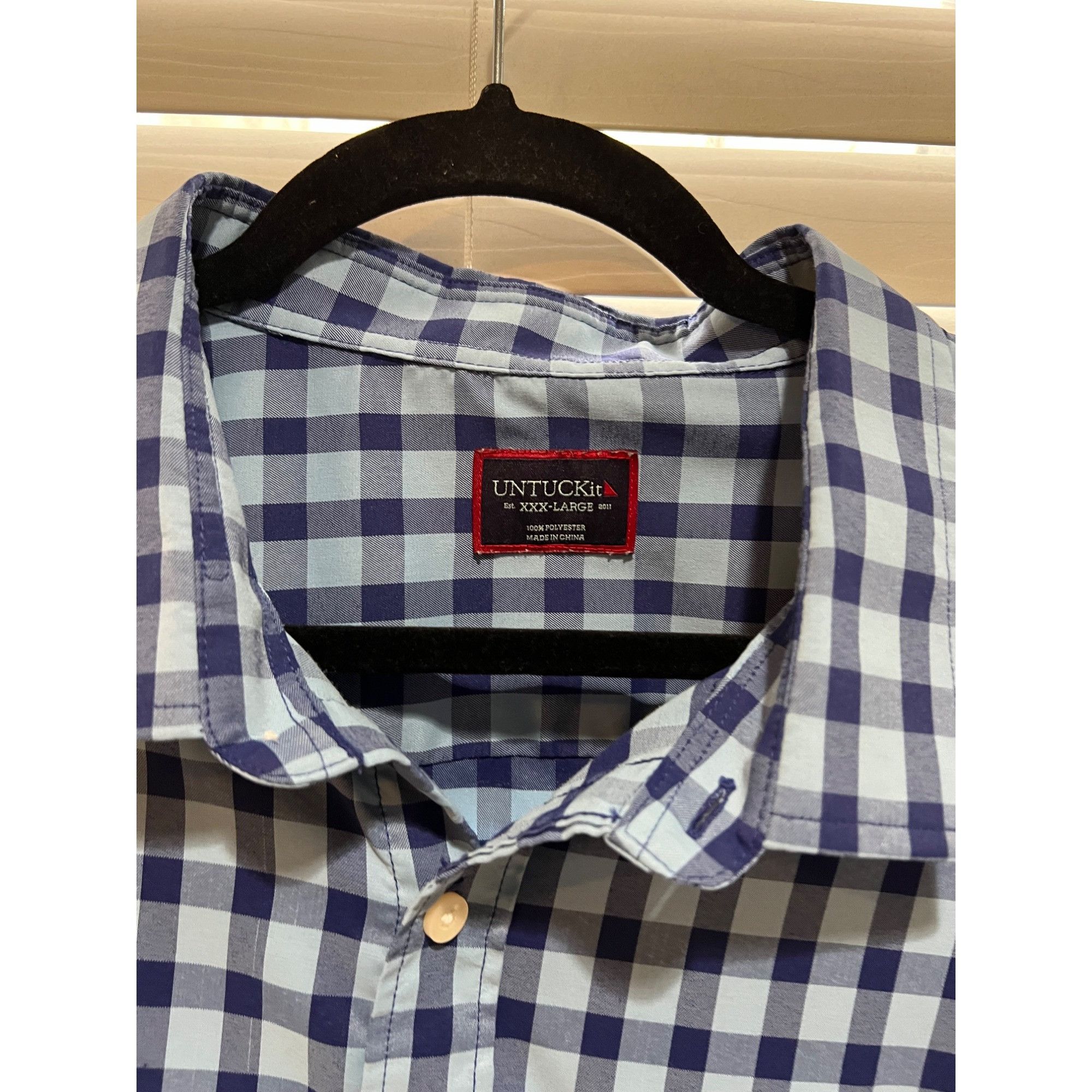 UNTUCKit Untuckit Shirt Sleeve Button Up Shirt - Size XXXL Size US XXL / EU 58 / 5 - 2 Thumbnail