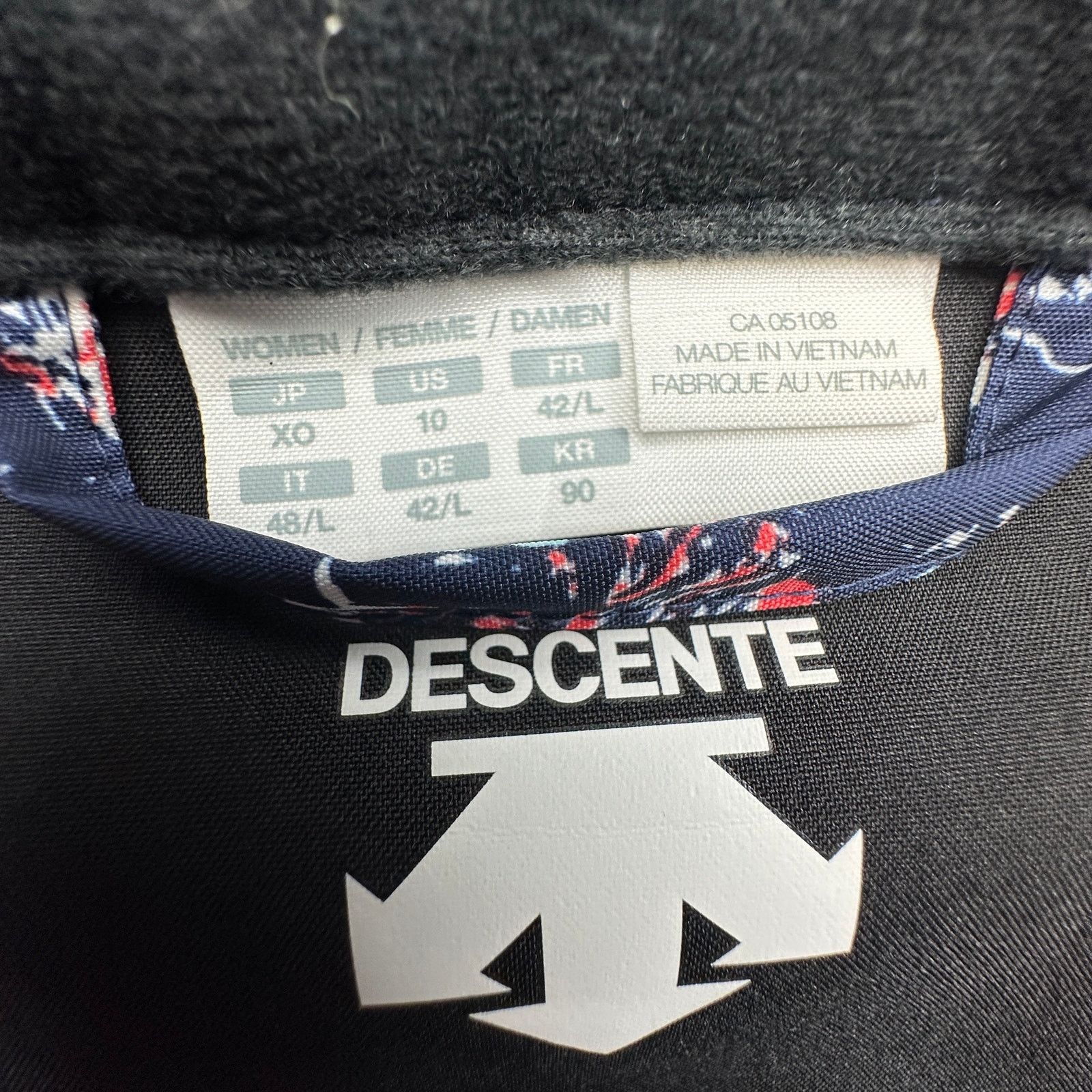 Descente Descente Norah Ski Snowboard Pants Womens 10 Floral 34x31 Size 32" / US 10 / IT 46 - 3 Thumbnail