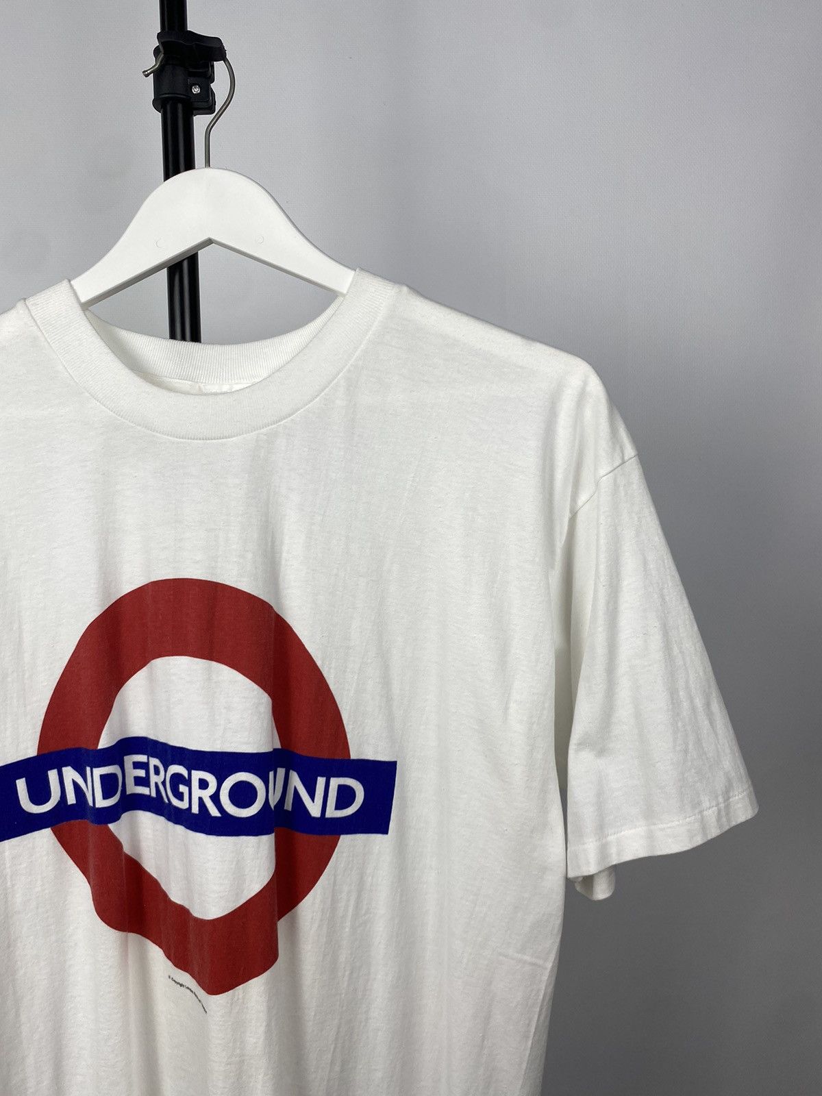 Vintage Vintage Underground London Logo sk8 single stitch T-Shirt Size US L / EU 52-54 / 3 - 4 Thumbnail