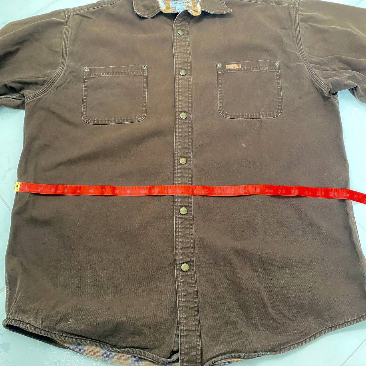 Carhartt Carhartt DucknCanvas Flannel Line Jacket Size US M / EU 48-50 / 2 - 11 Thumbnail