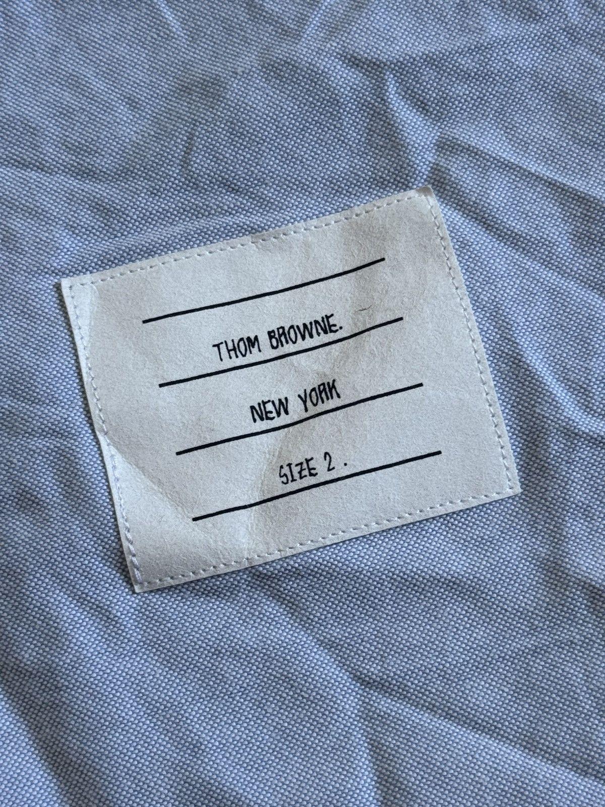 Thom Browne Thom Browne 2/M button up shirt long sleeve old money Size US M / EU 48-50 / 2 - 10 Thumbnail